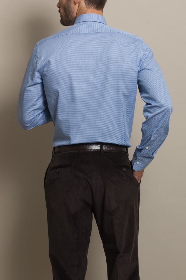 Camisa clssica micropadro