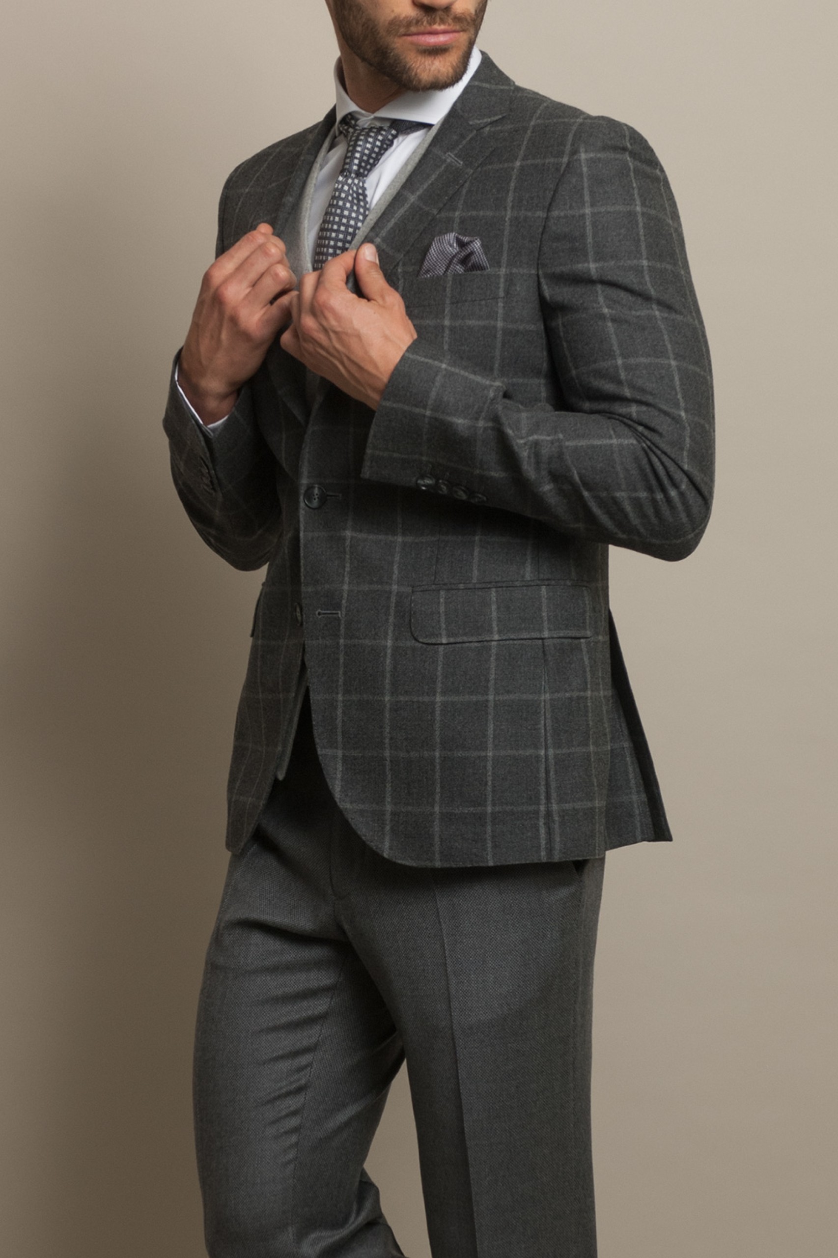 Americana casual ajustada