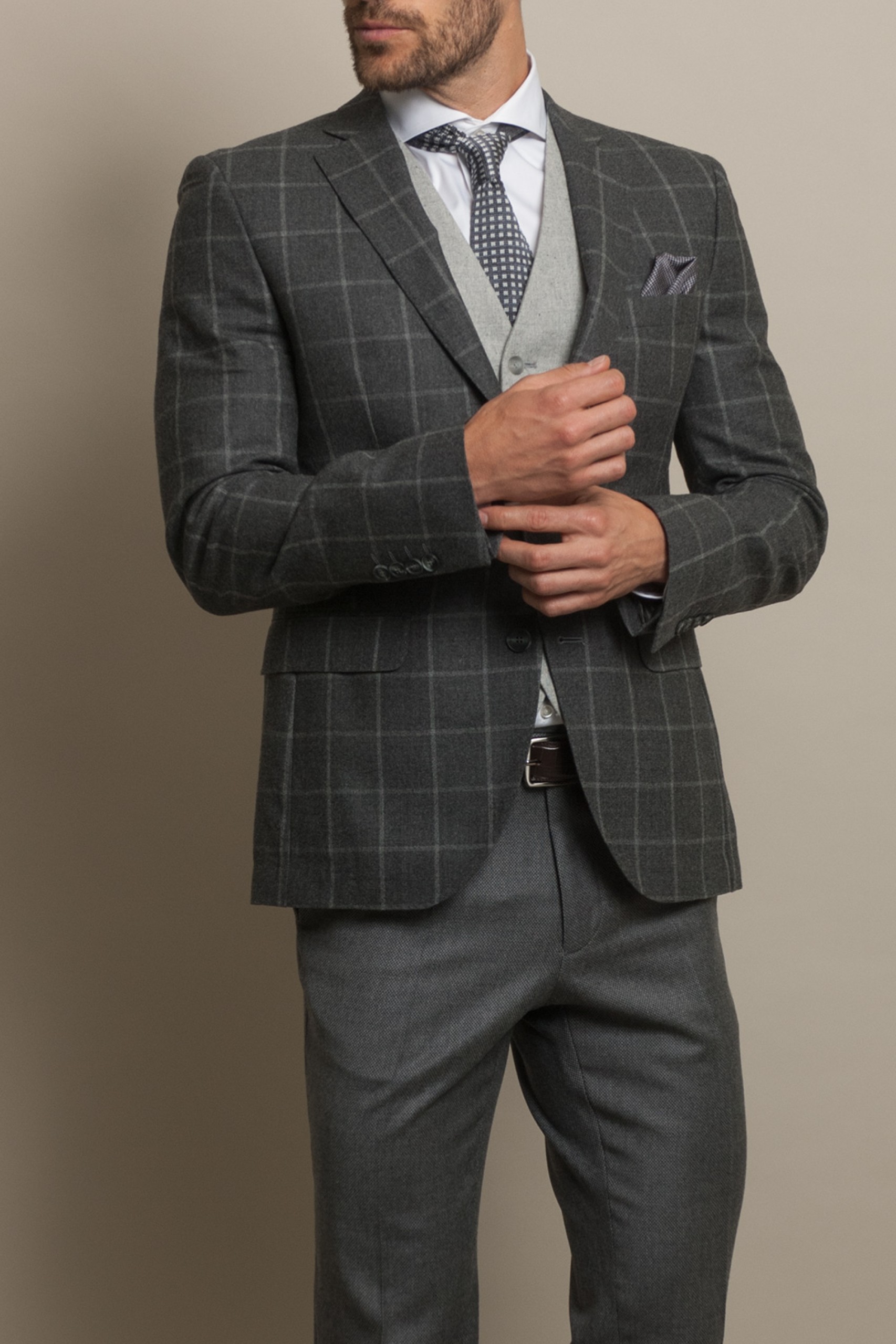 Americana casual ajustada