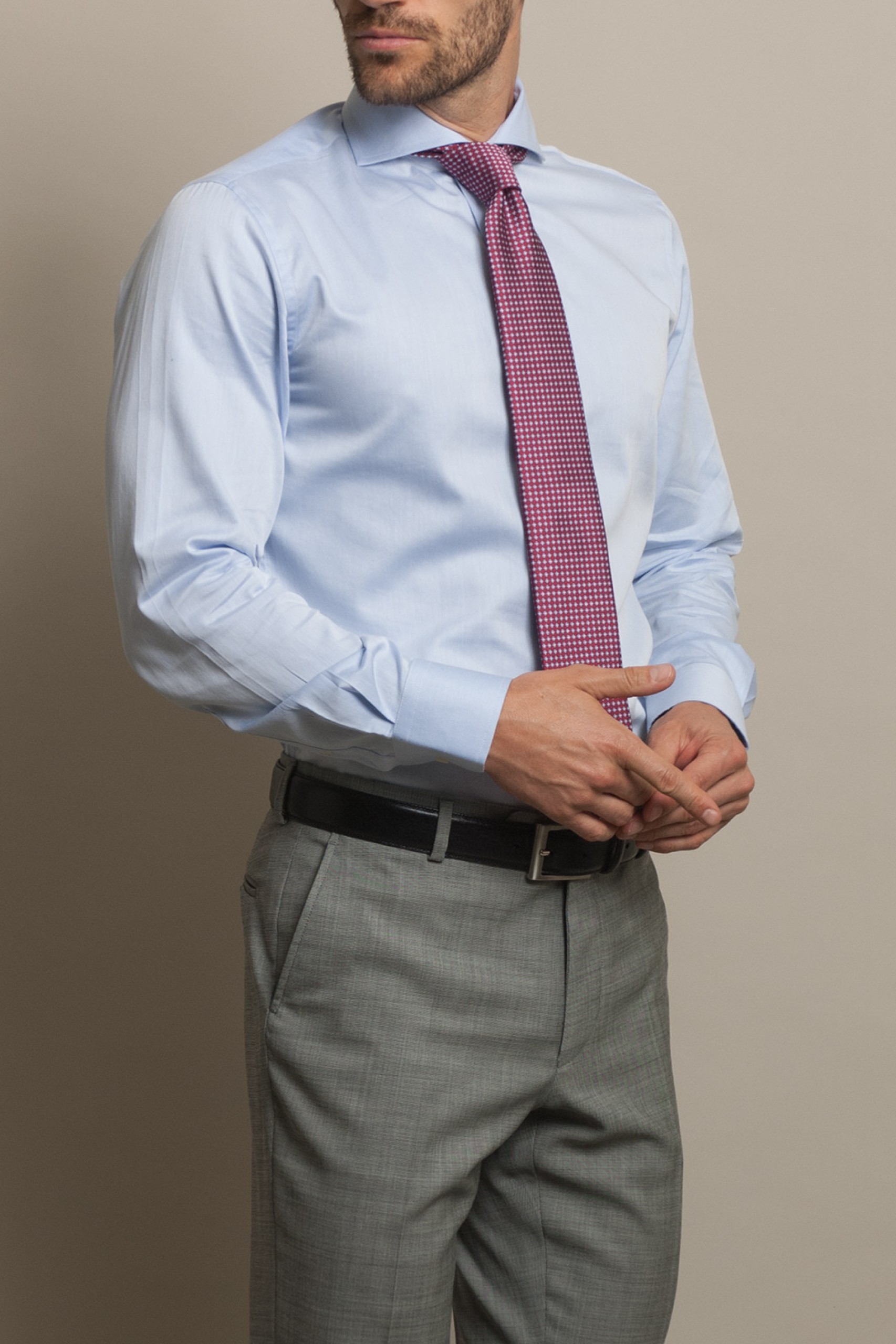 Camisa slim fit clásica