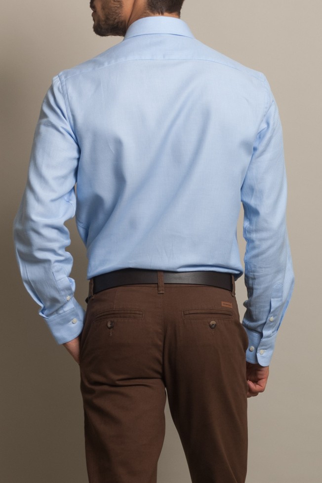Camisa clássica cintada Camisa clássica cintada