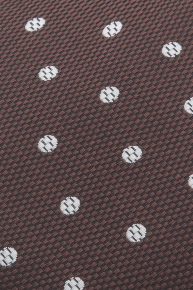 Corbata textura lunares Corbata textura lunares