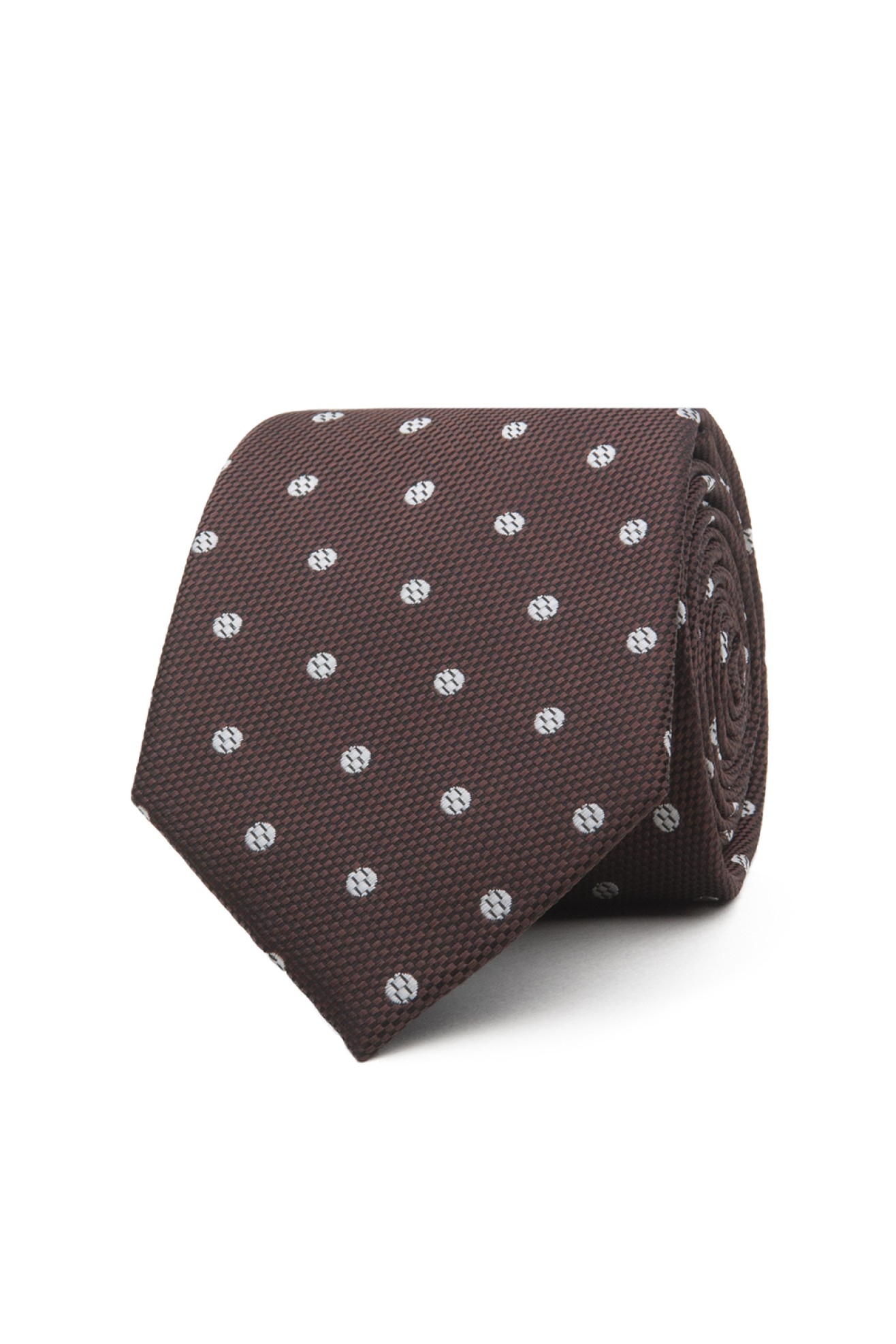 Corbata textura lunares