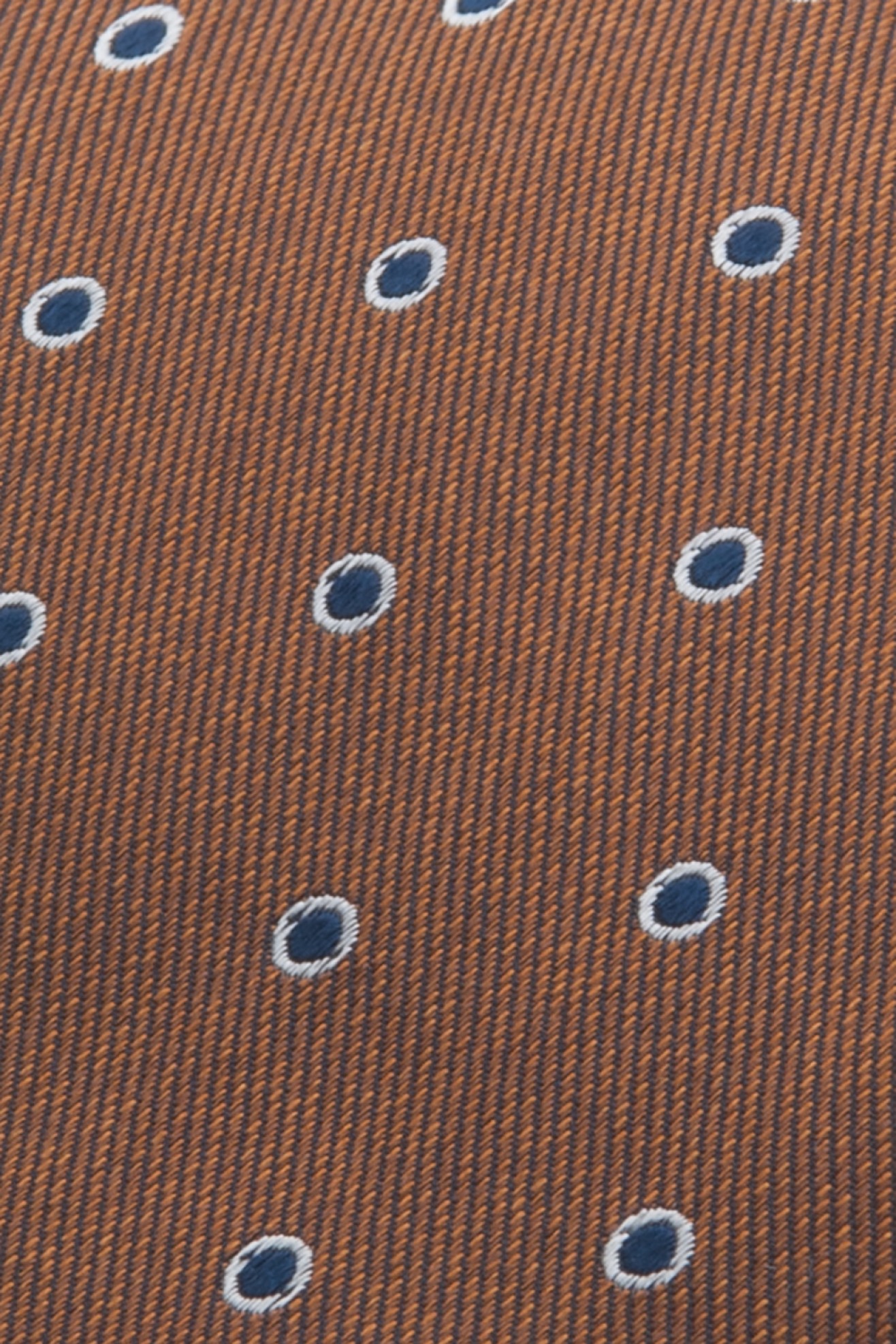 Gravata seda texturizada bolinhas