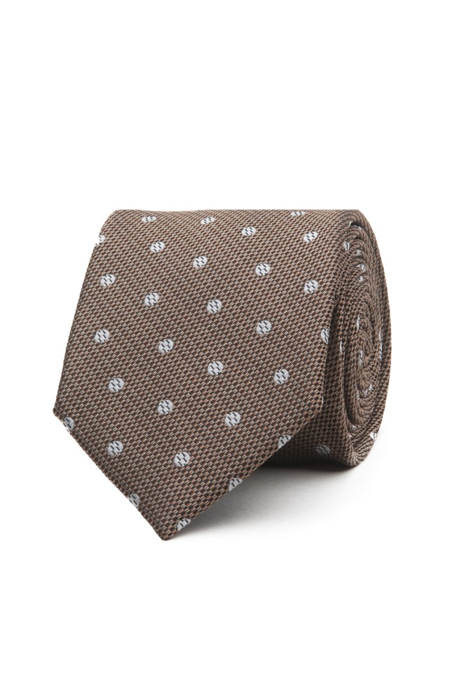 Corbata textura lunares Corbata textura lunares