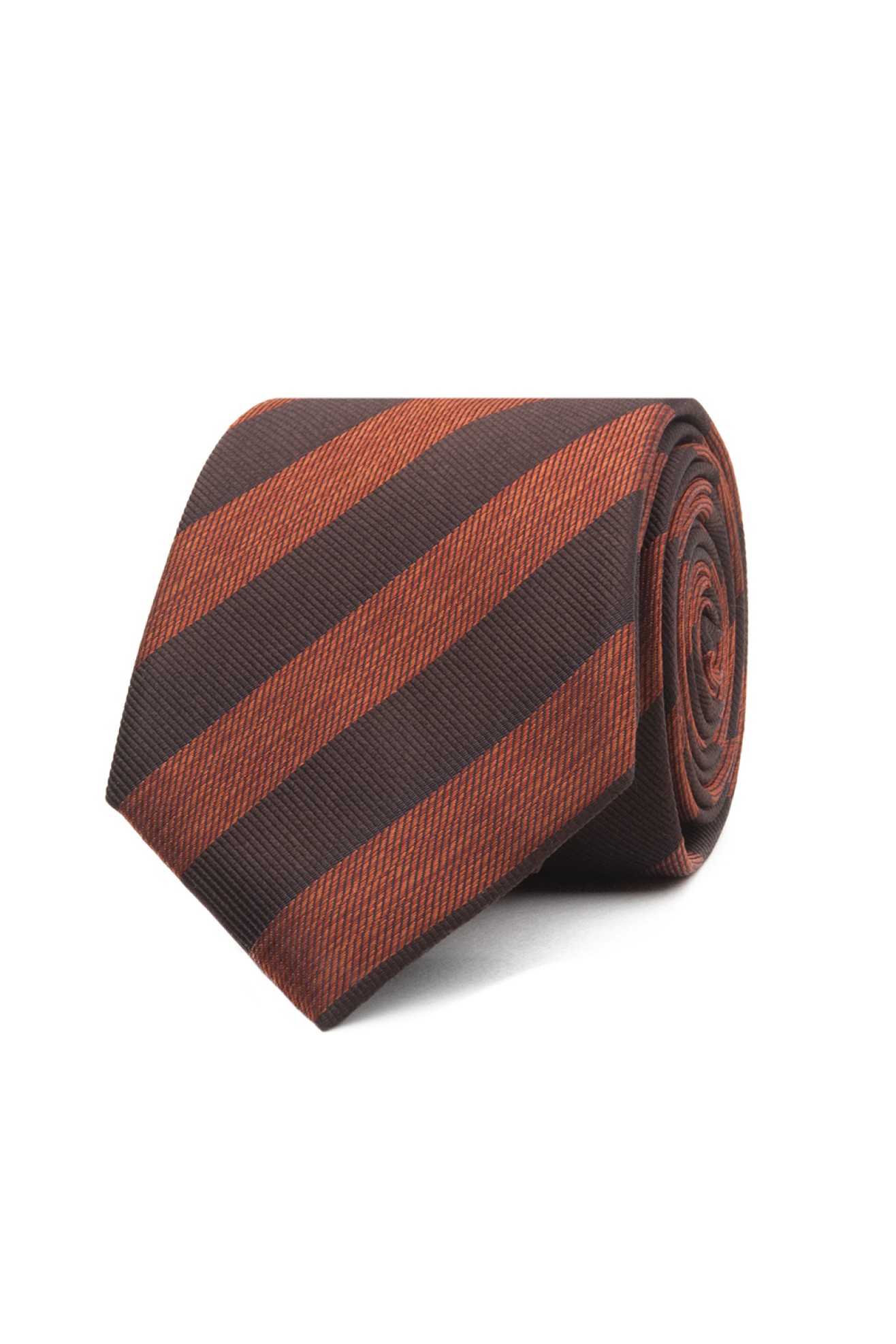 Corbata de seda a rayas 