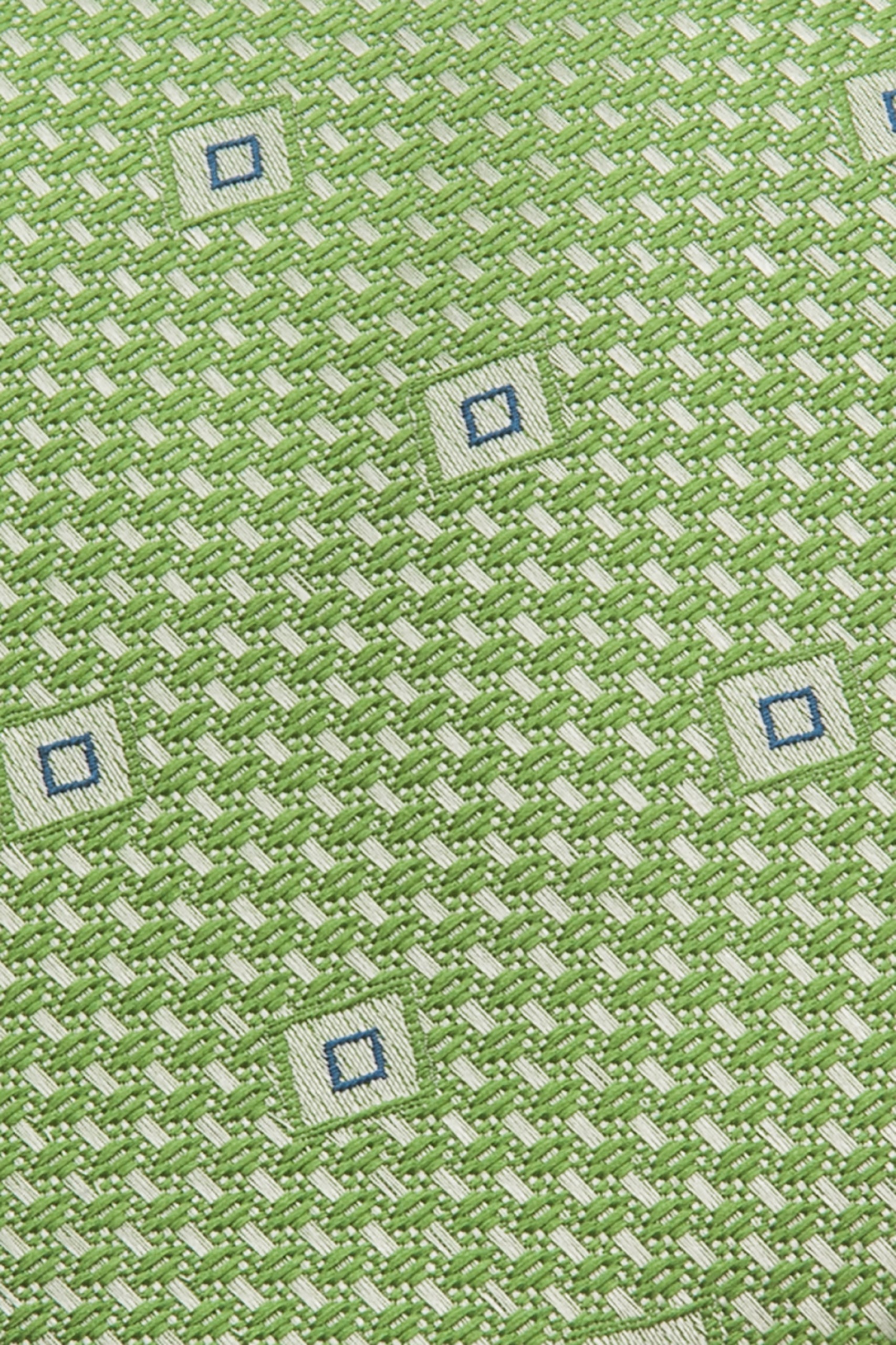 Corbata con textura de rombos