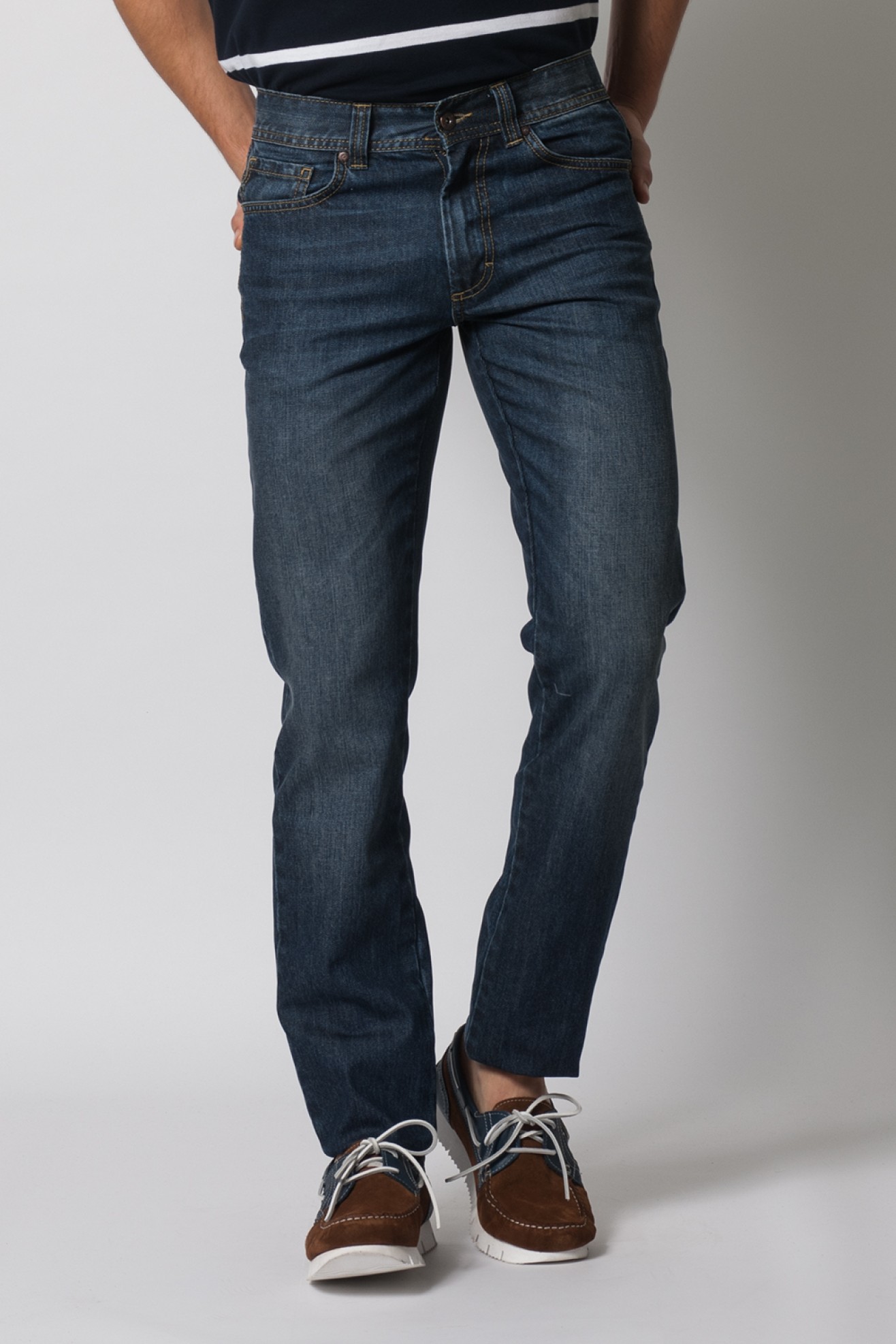Calças ganga slim fit