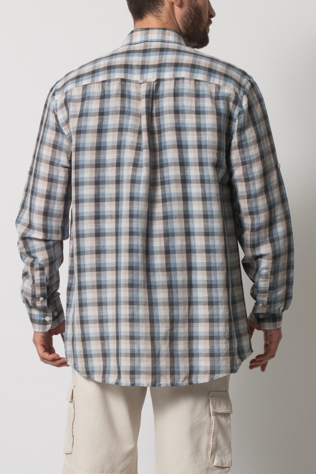 Camisa de lino regular fit Camisa de lino regular fit