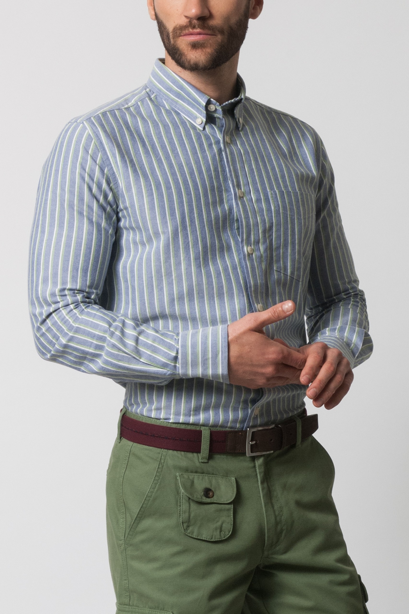 Camisa deportiva oxford