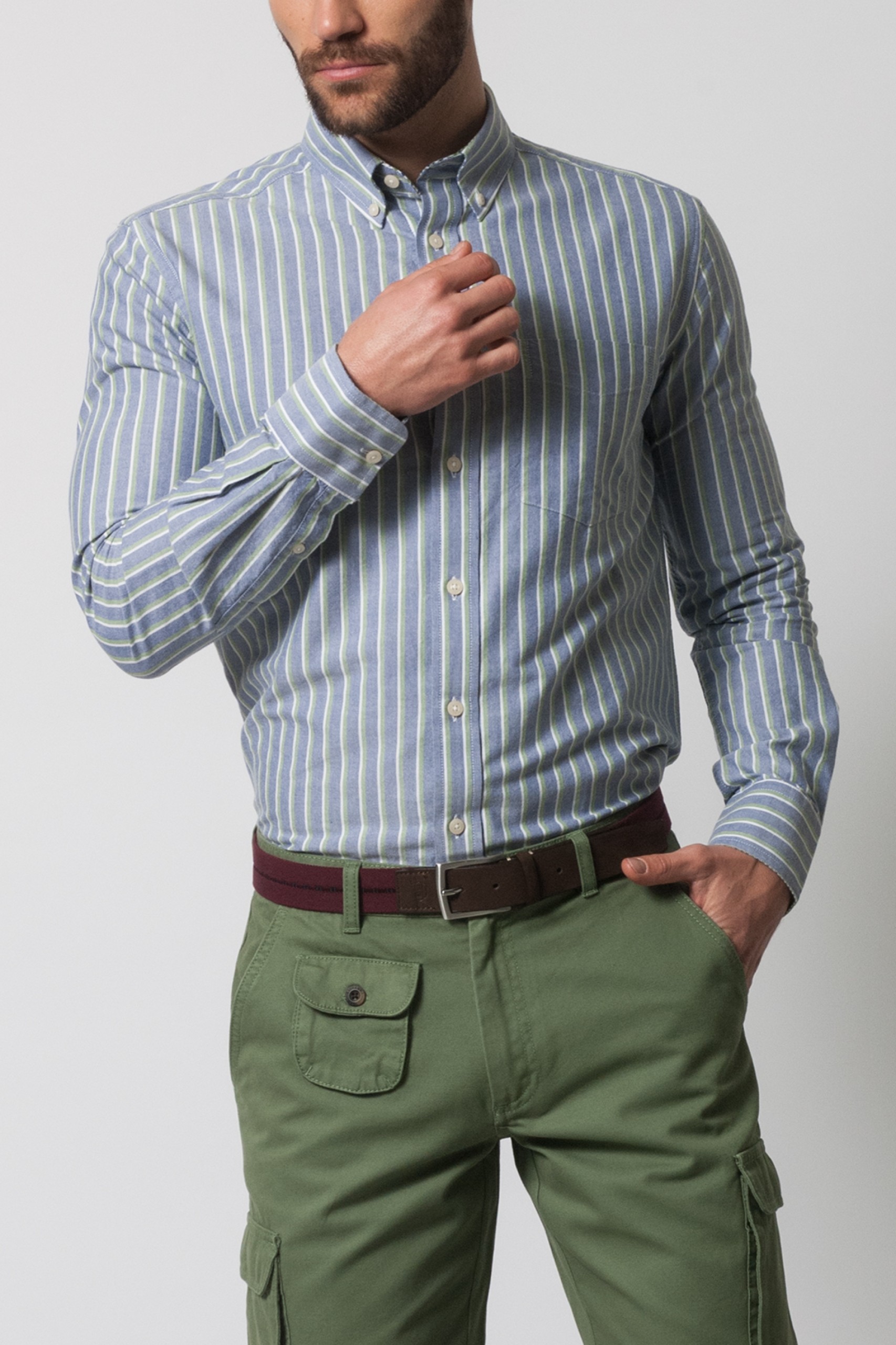 Camisa deportiva oxford