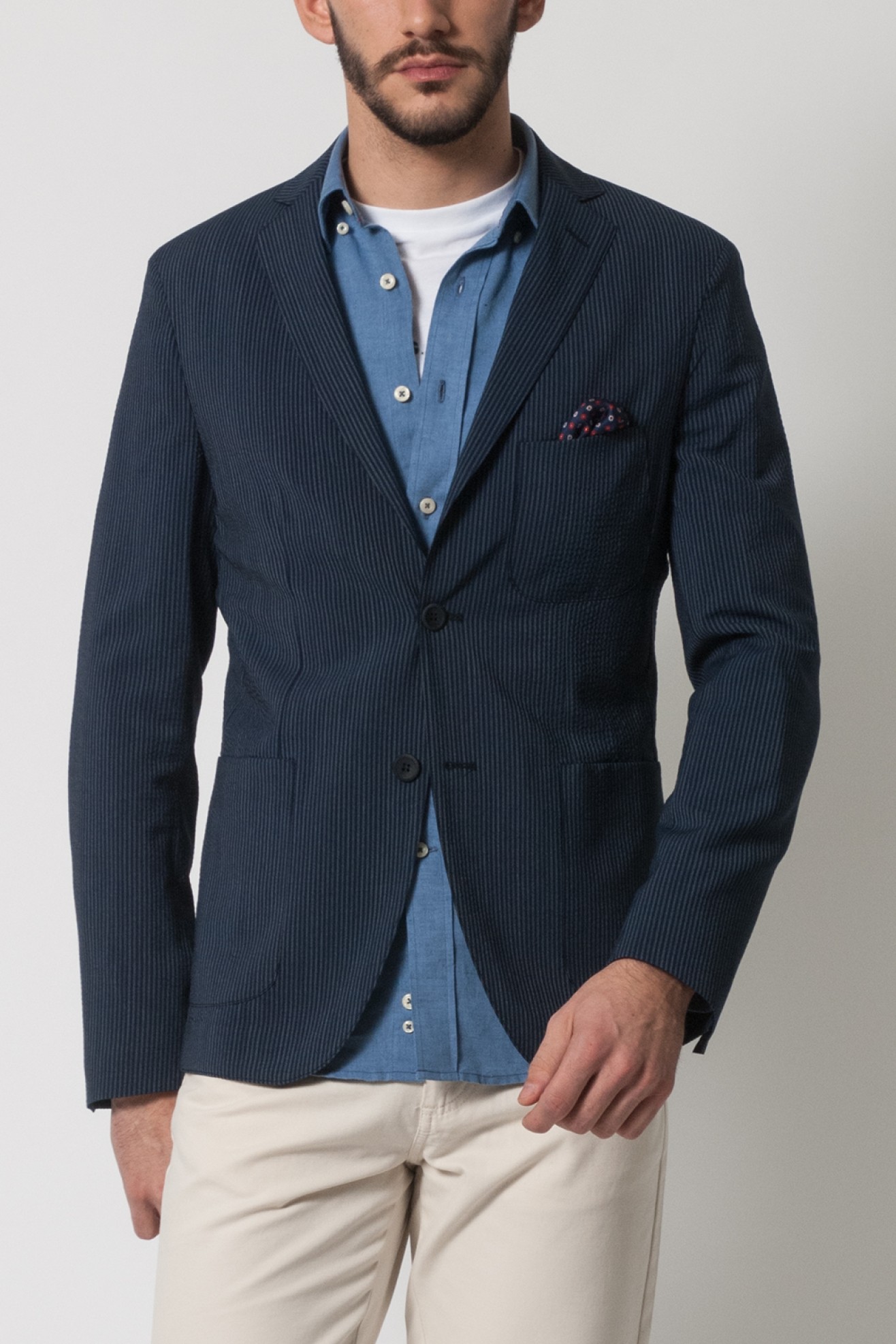Blazer casual slim fit