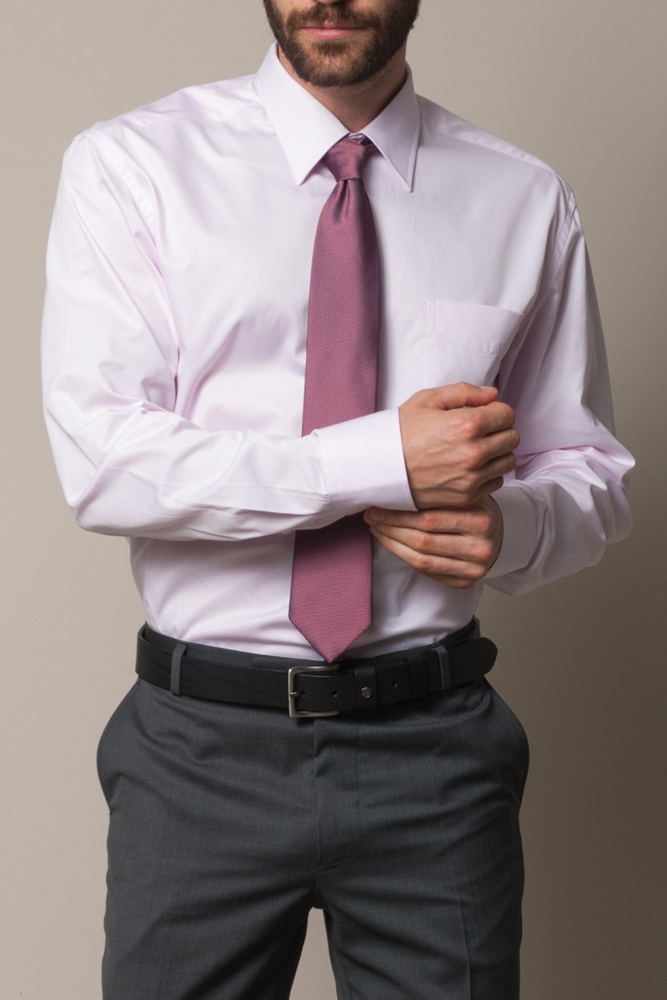 Camisa clsica regular fit