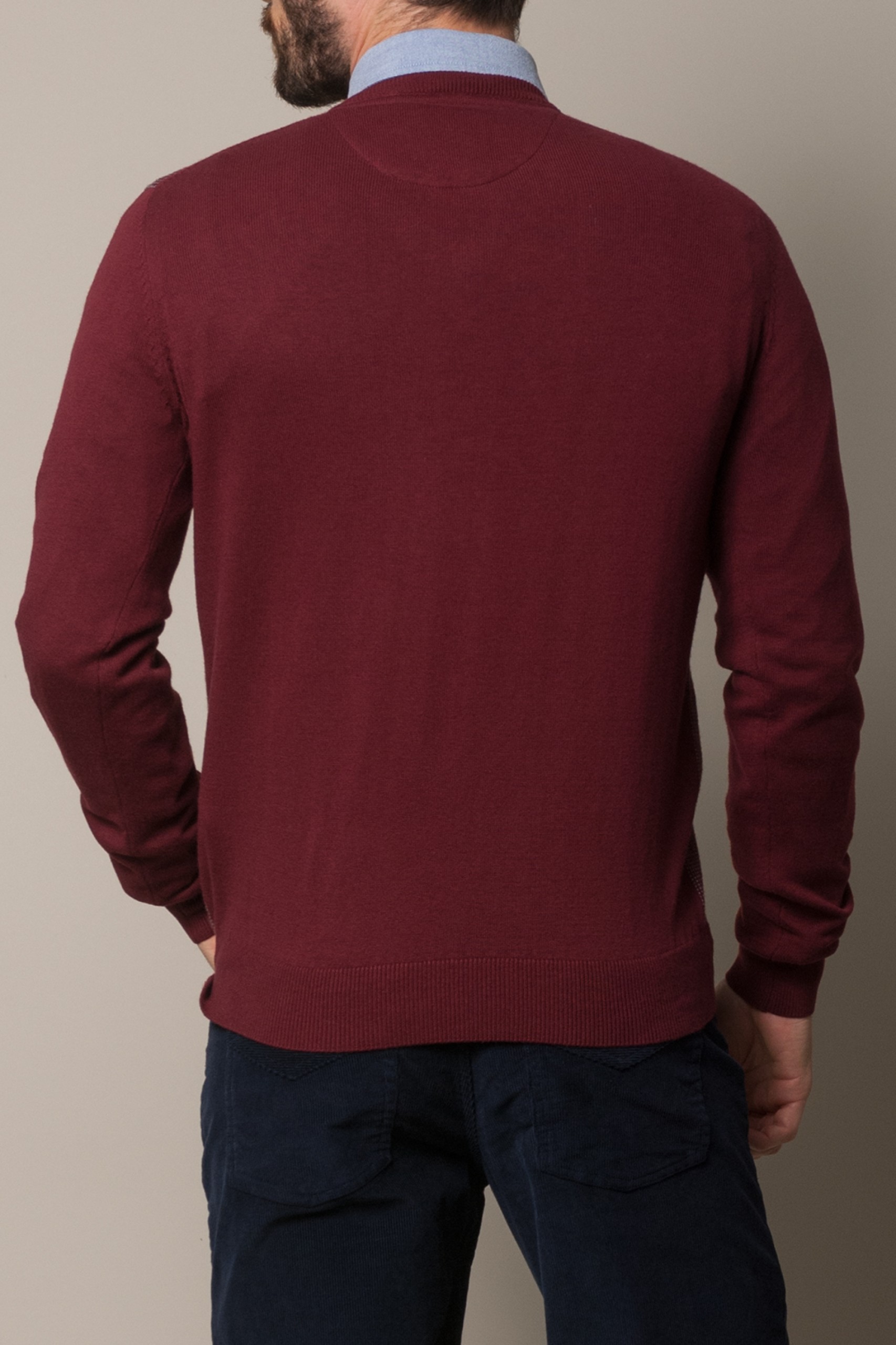 Jersey con cuello en V