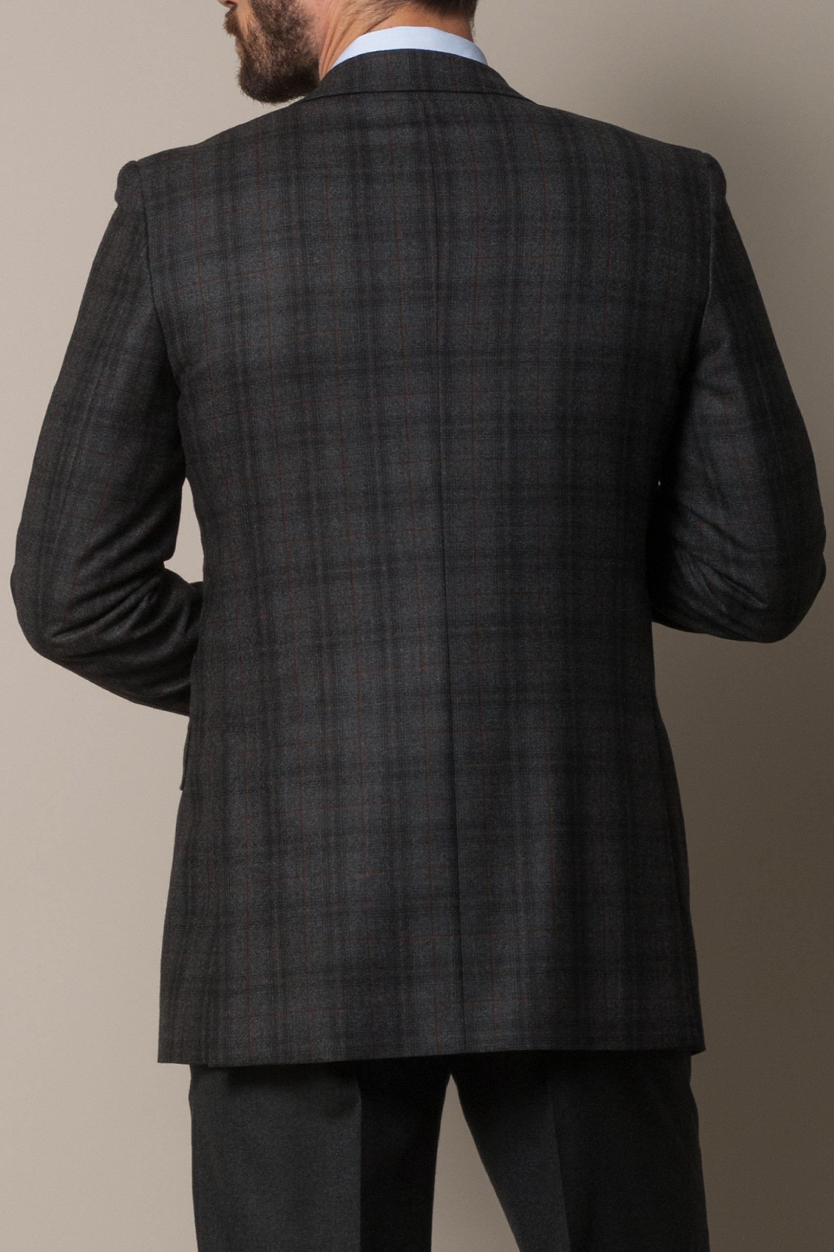 Blazer a cuadros slim fit