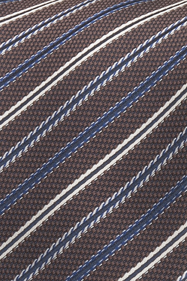 Corbata estampada a rayas