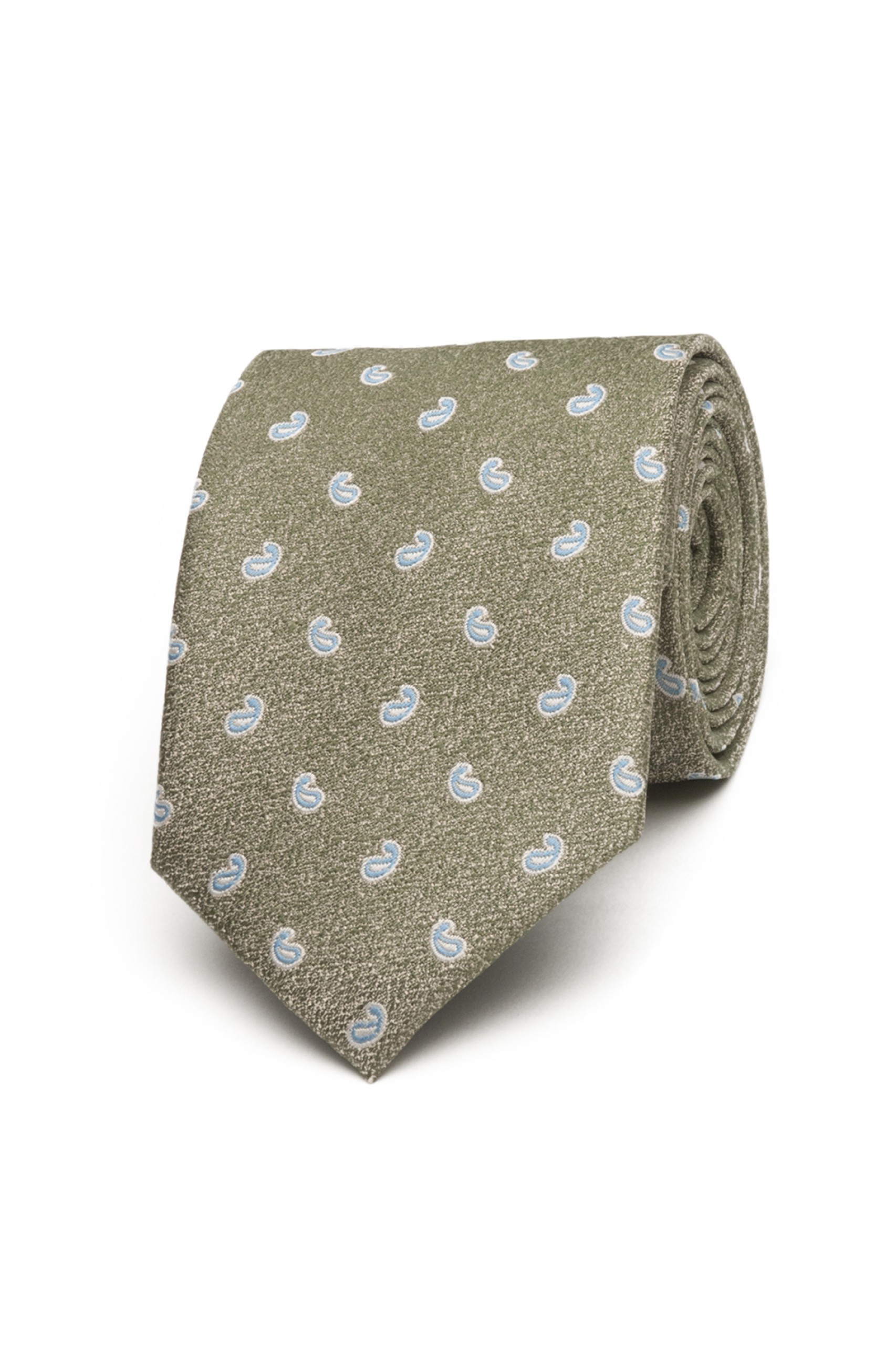 Corbata con estampado cornucopia