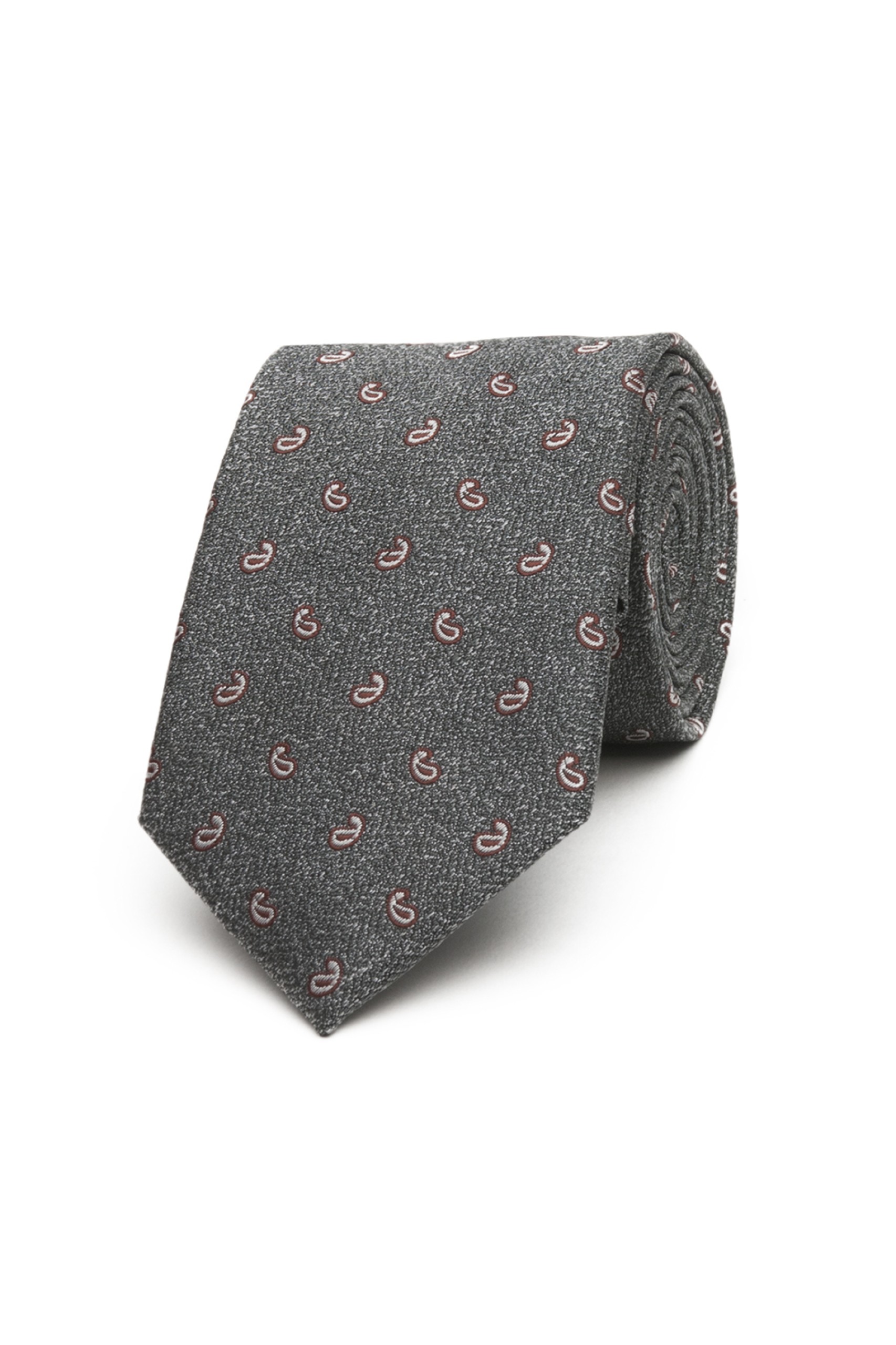 Corbata con estampado cornucopia