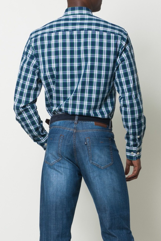 Camisa desportiva cintada Camisa desportiva cintada