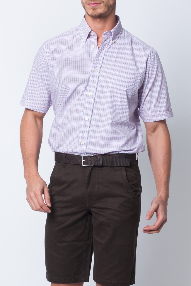 Camisa aos quadrados