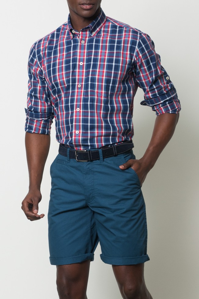 Camisa desportiva cintada Camisa desportiva cintada