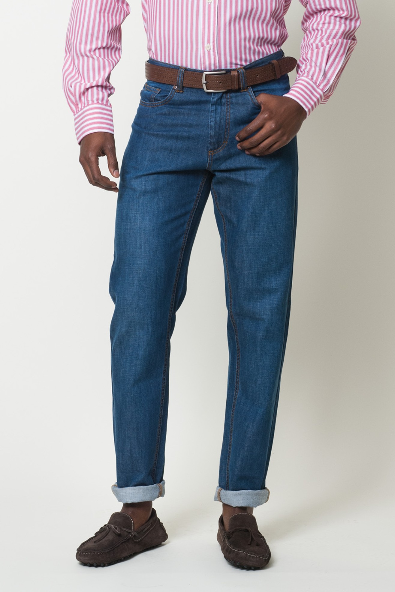 Calças ganga slim fit