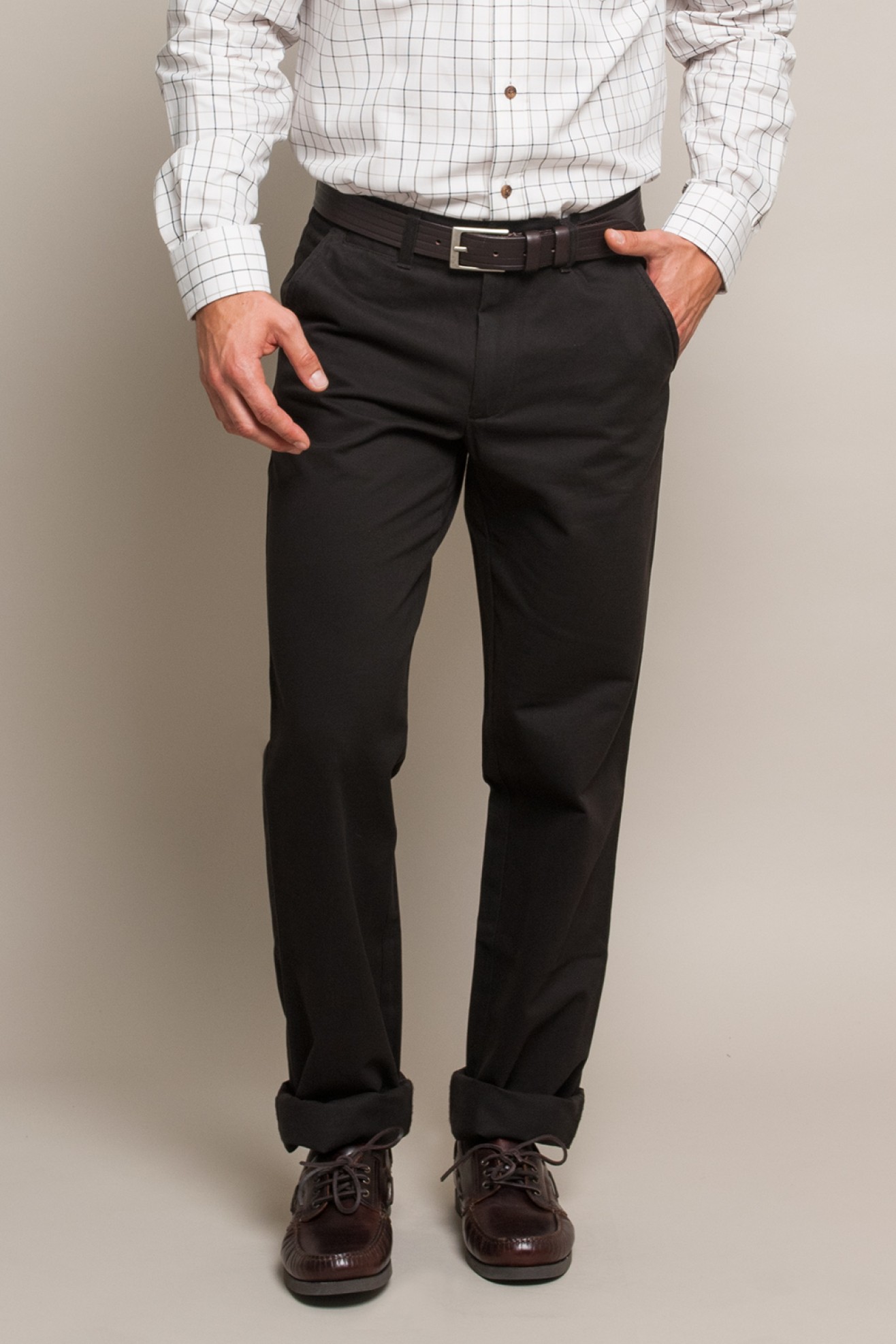 Pantalones de sarga