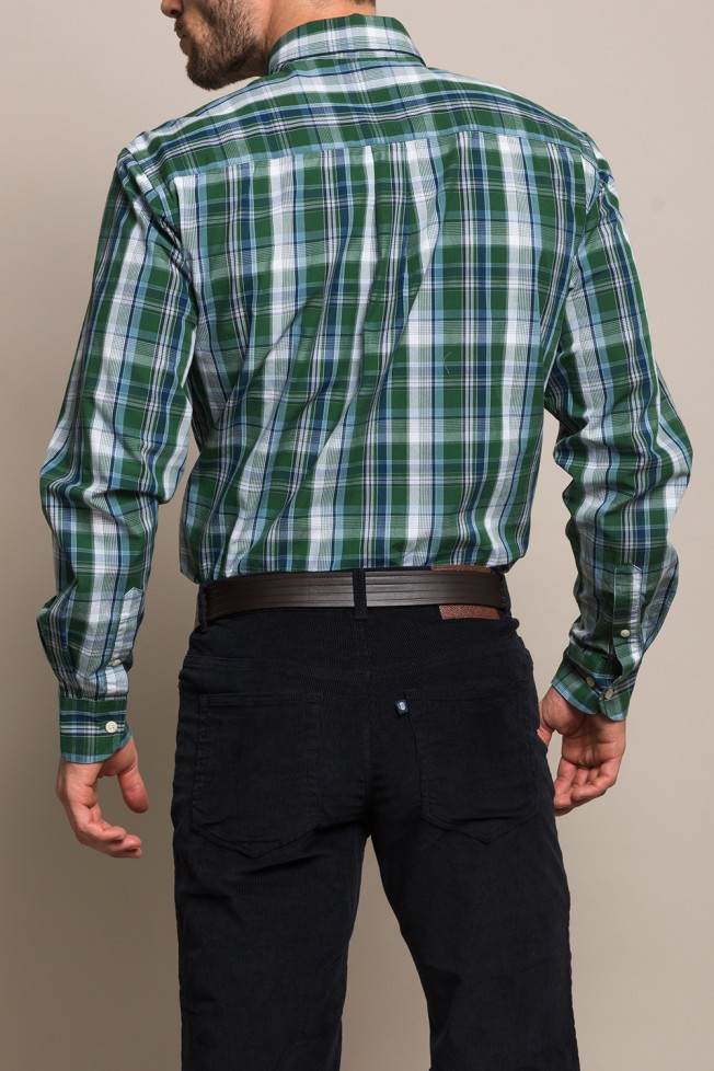 Camisa xadrez regular fit Camisa xadrez regular fit