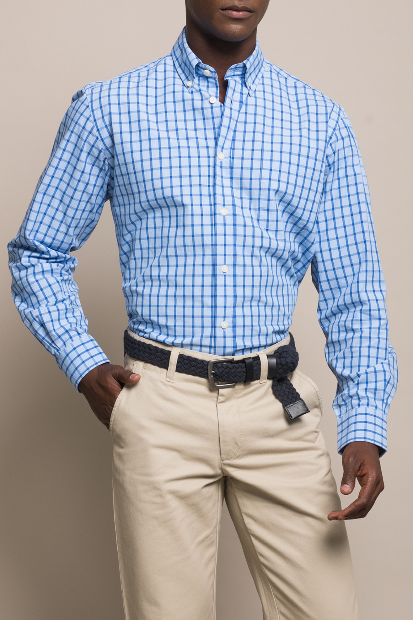Camisa xadrez regular fit