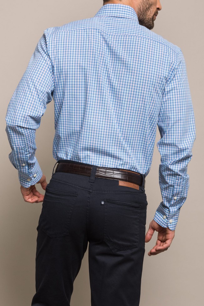 Camisa xadrez slim fit Camisa xadrez slim fit