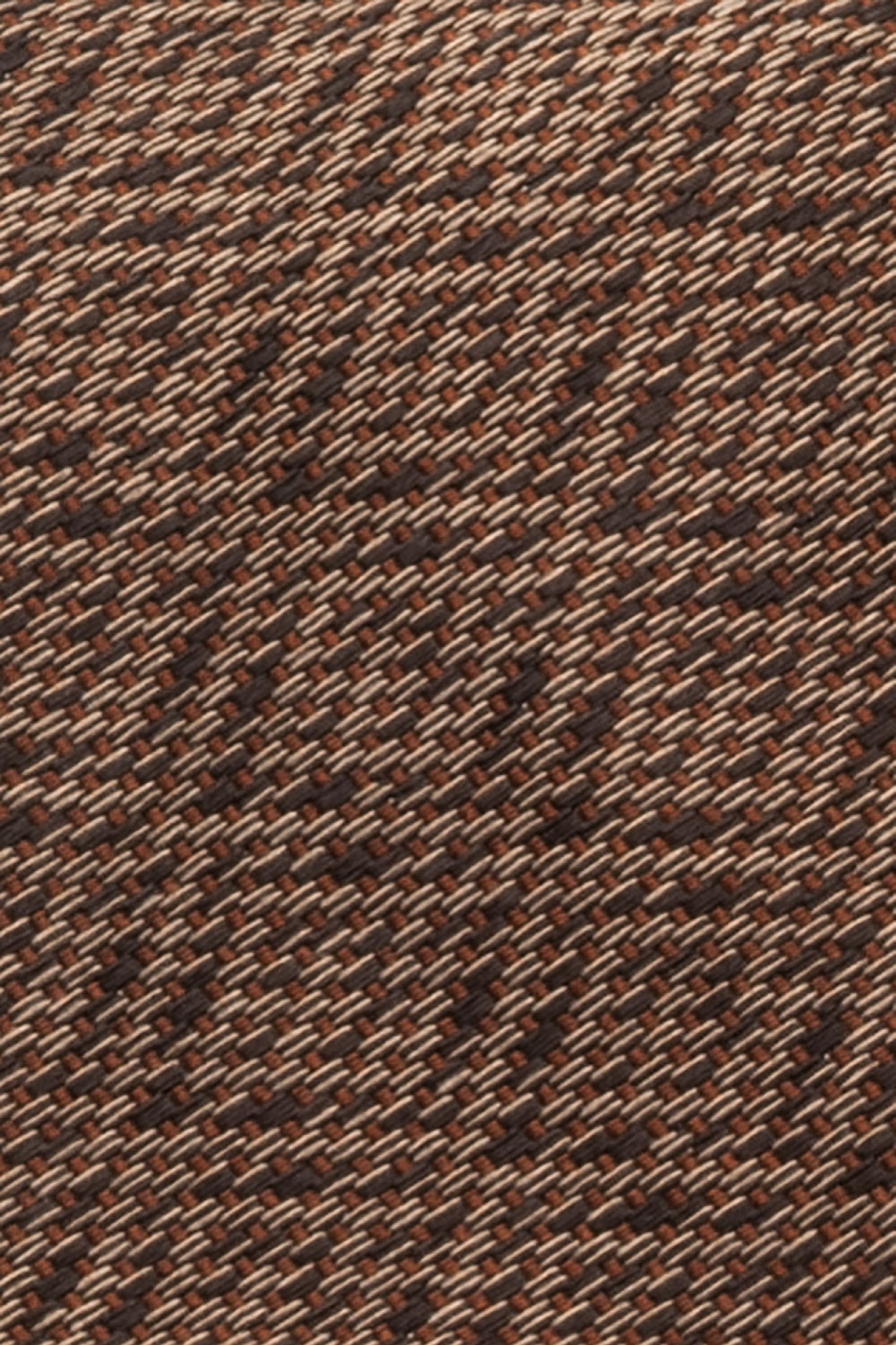 Corbata de seda estampada