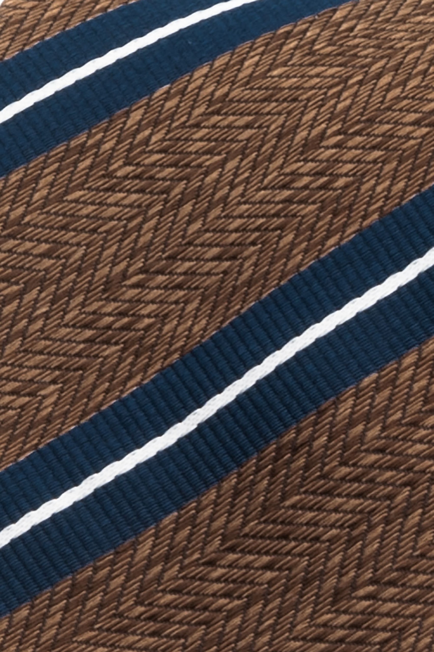 Corbata de seda a rayas