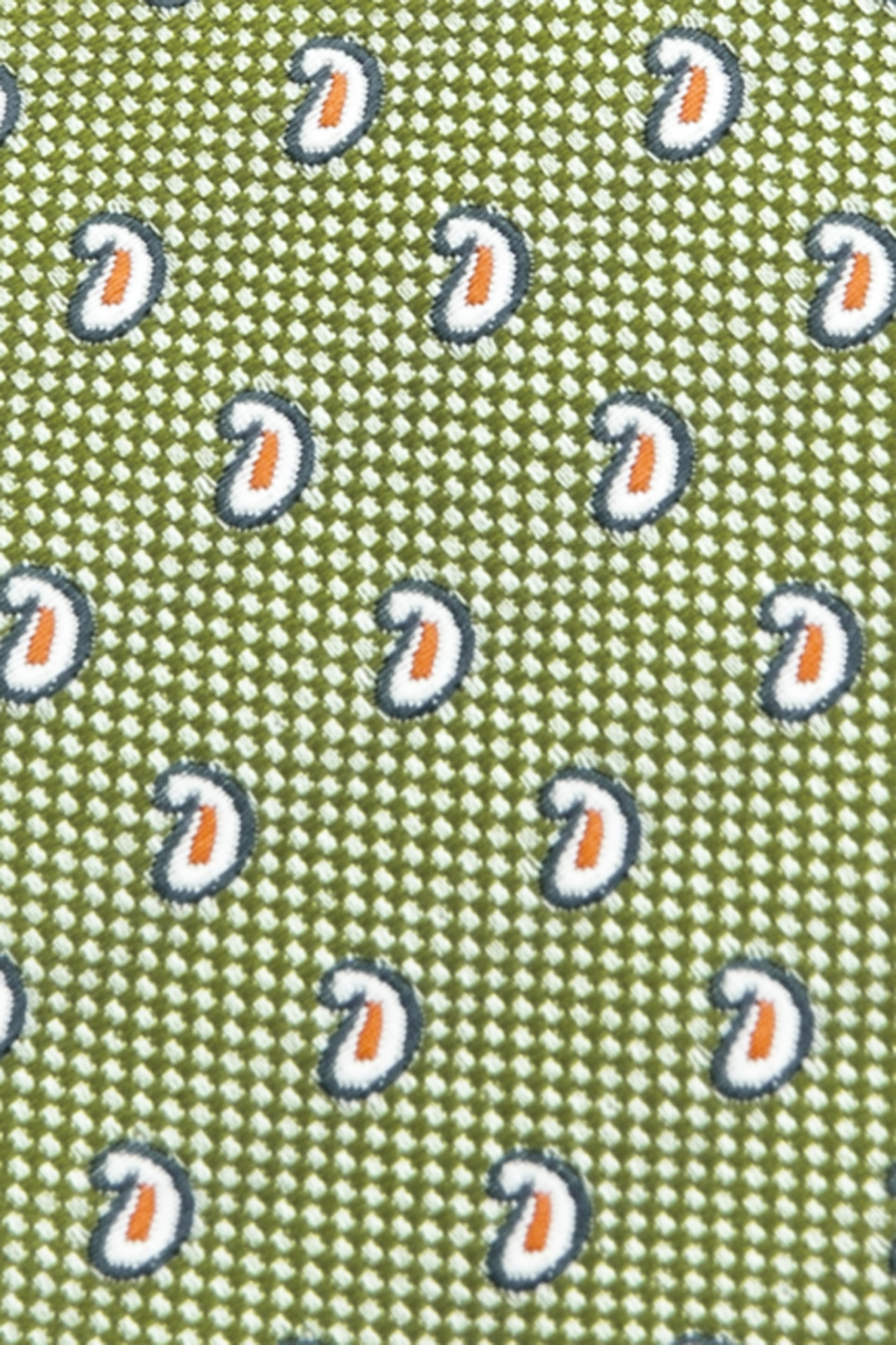 Corbata con estampado cornucopia