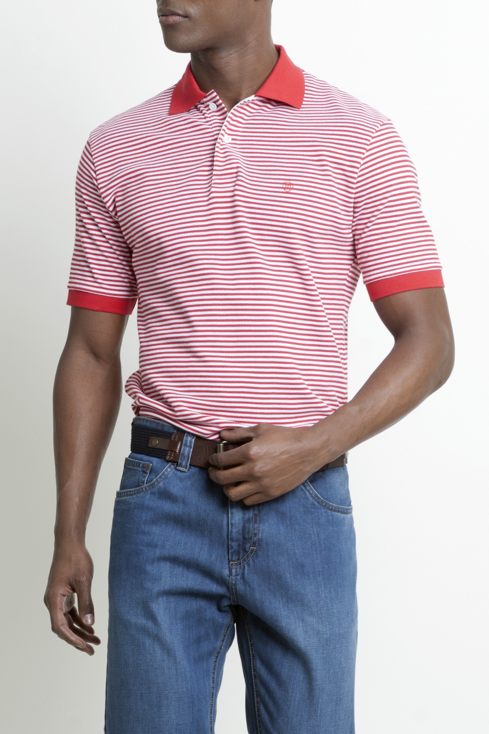 Polo de piqué de manga corta