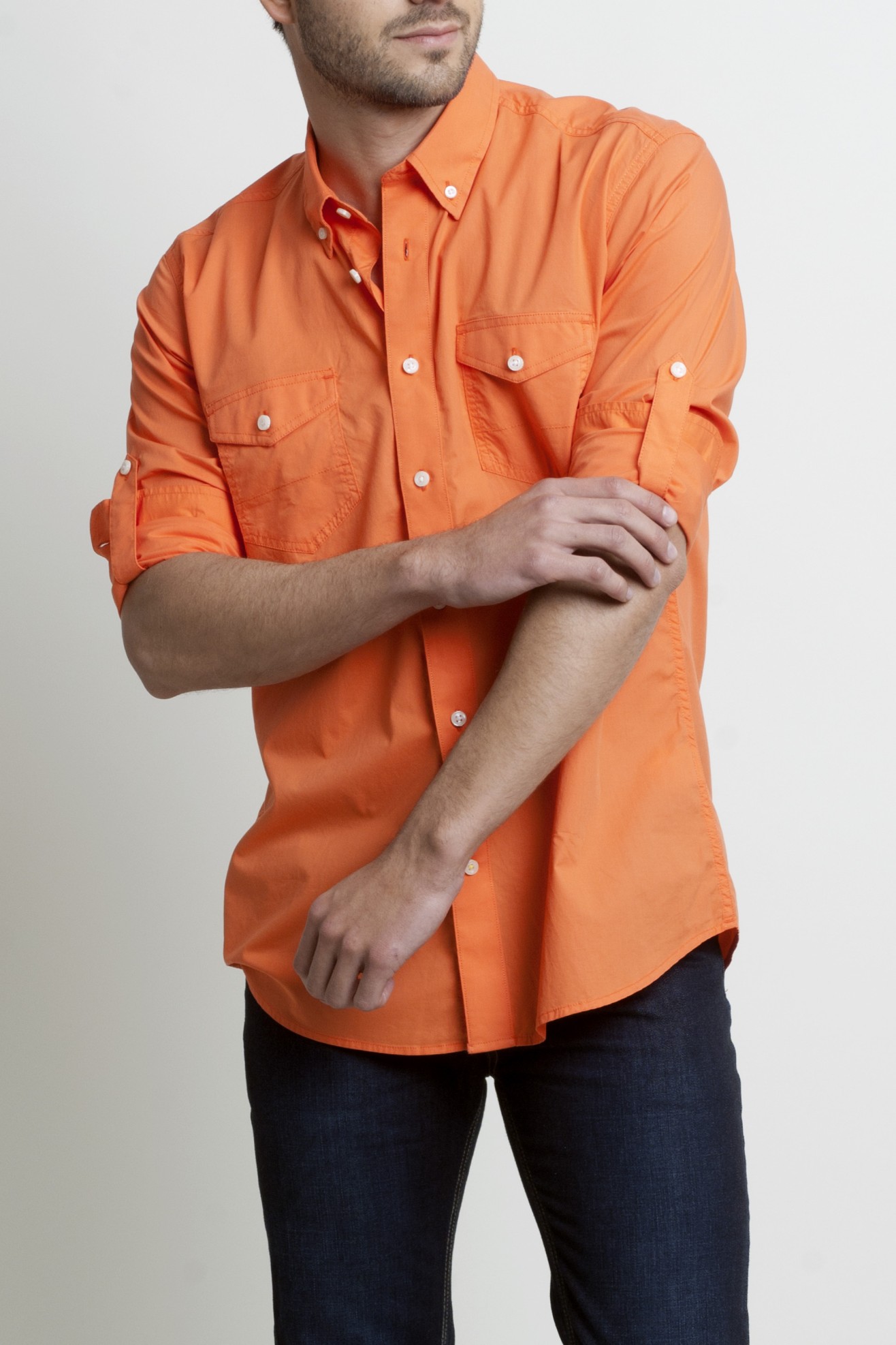 Camisa Desportiva Slim Fit