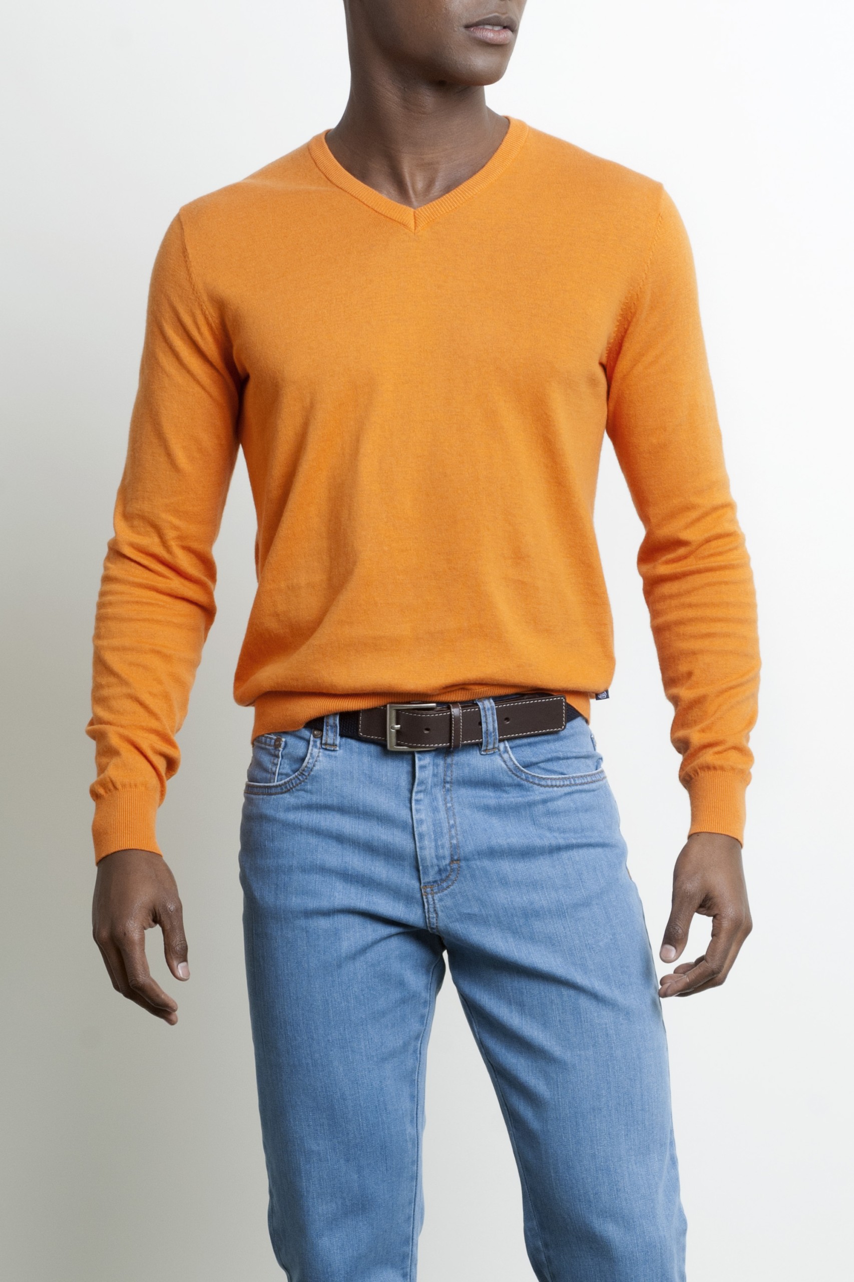 Jersey con cuello en V