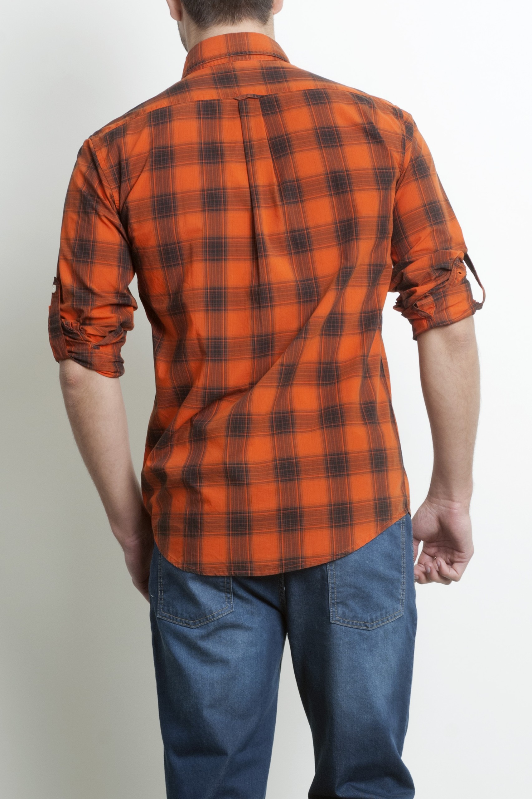 Camisa de cuadros slim fit