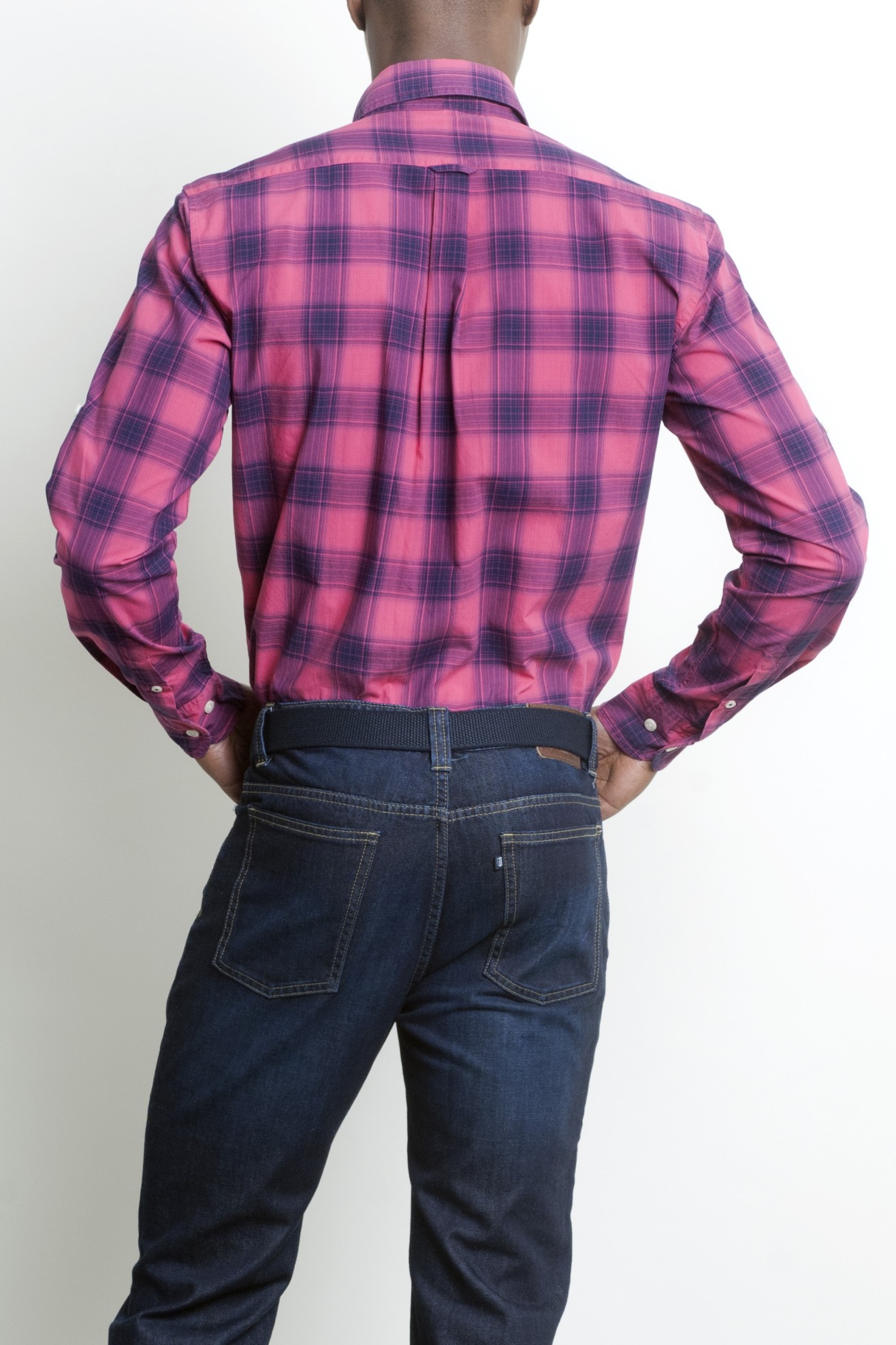 Camisa de cuadros slim fit 