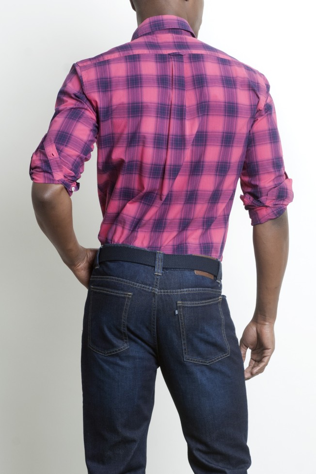 Camisa de cuadros slim fit Camisa de cuadros slim fit