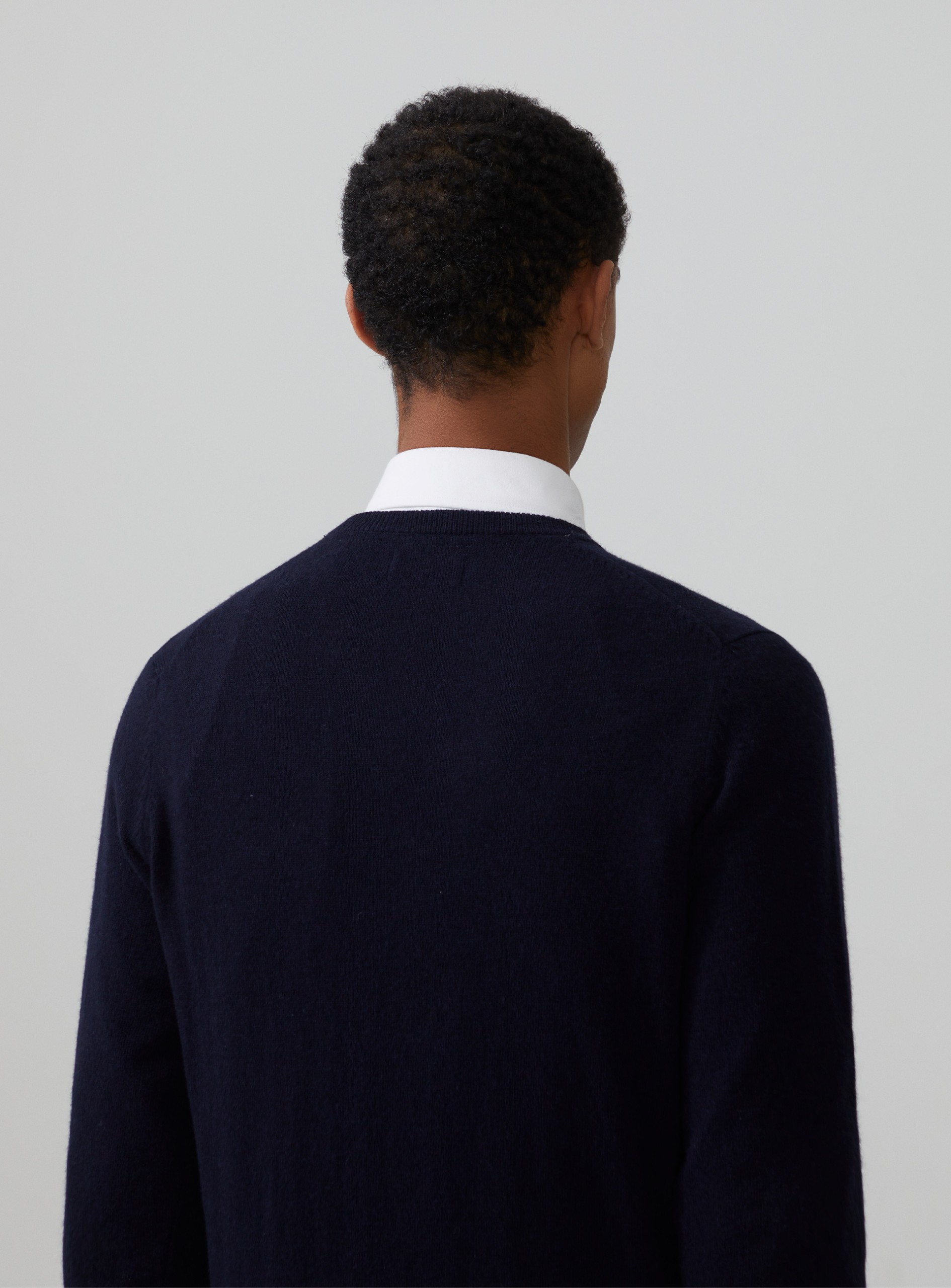 Jersey con cuello de pico