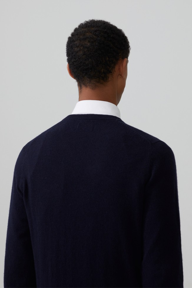 Pullover com decote em V Pullover com decote em V