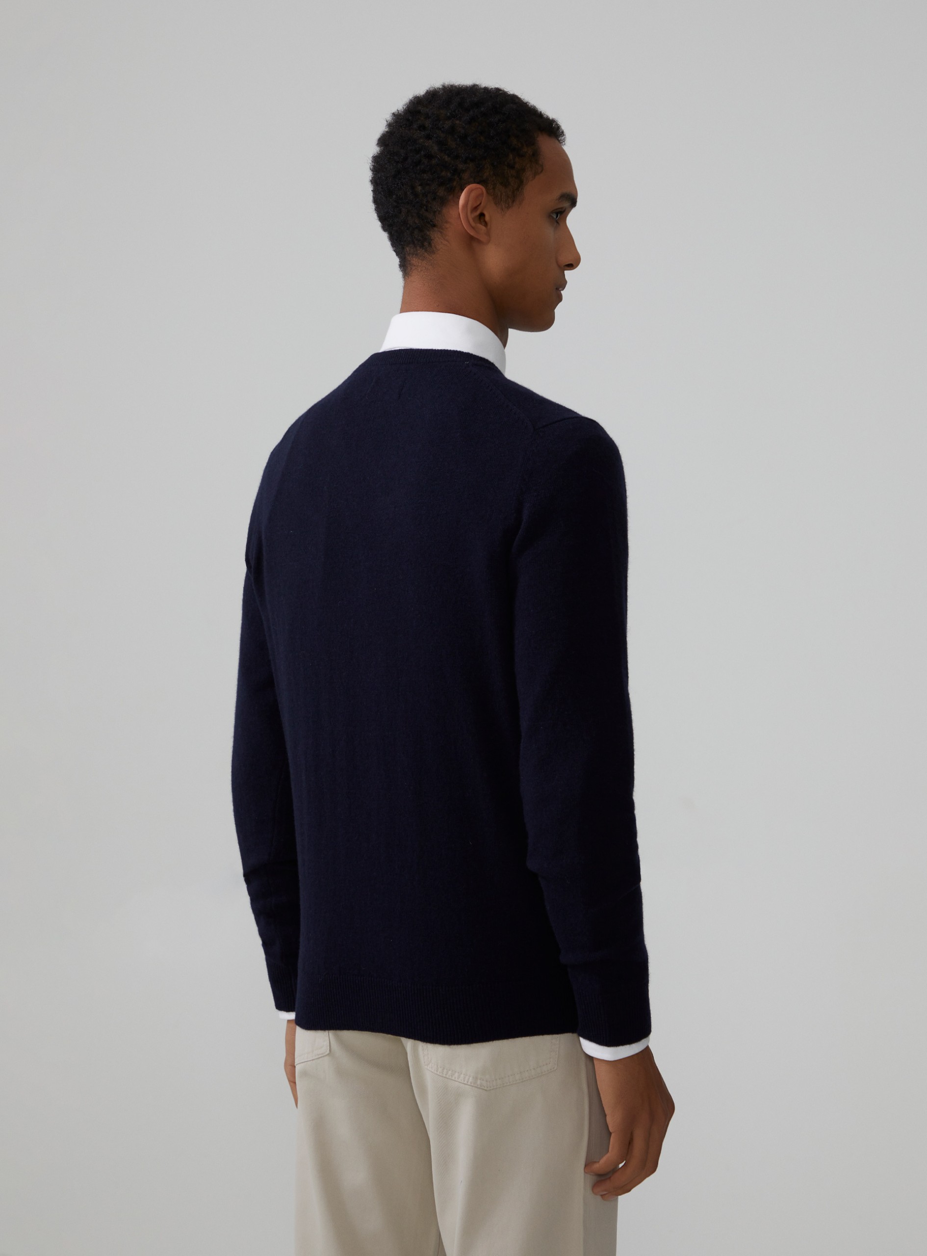 Jersey con cuello de pico