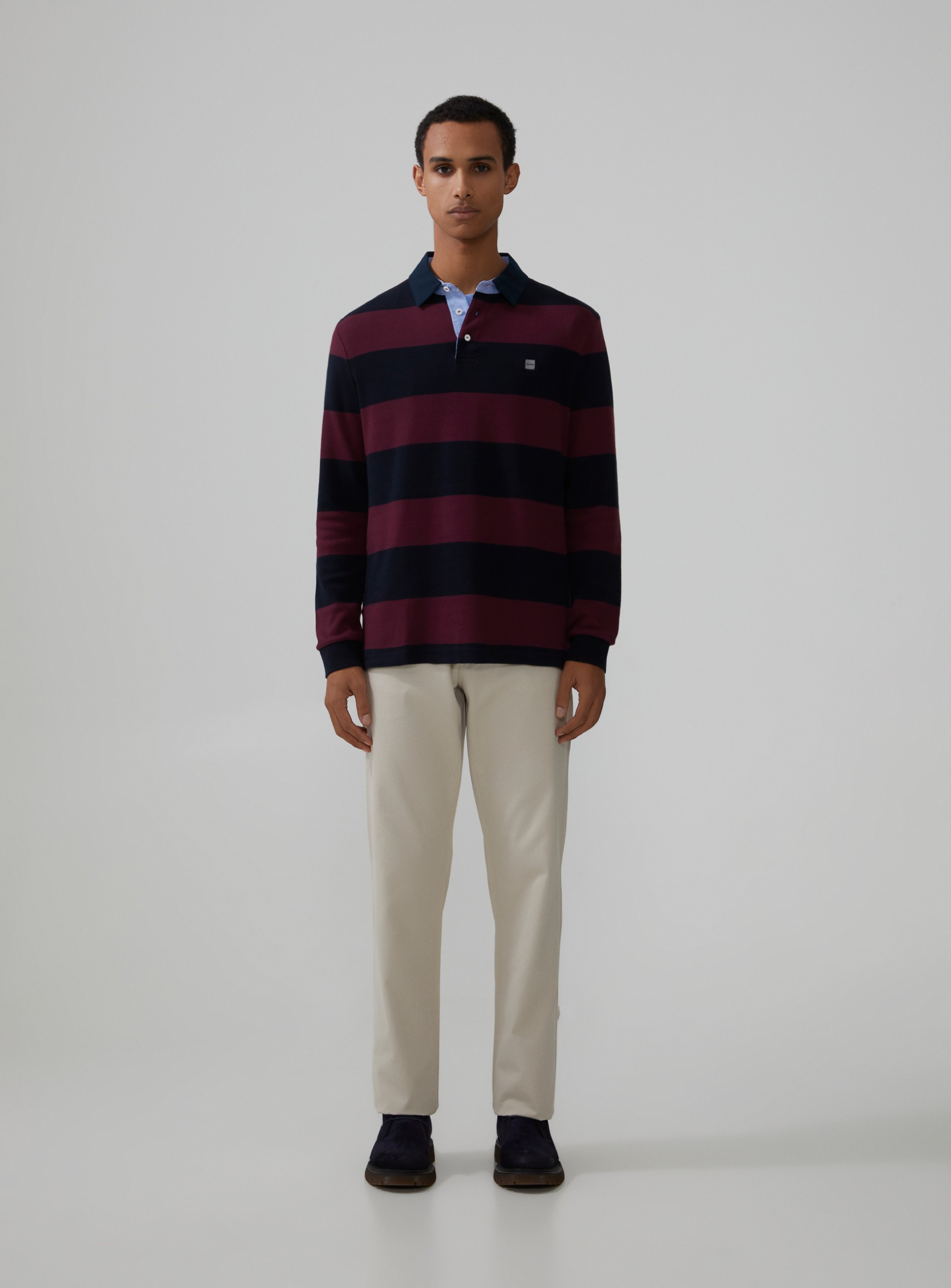 Pantalón de sarga con 5 bolsillos