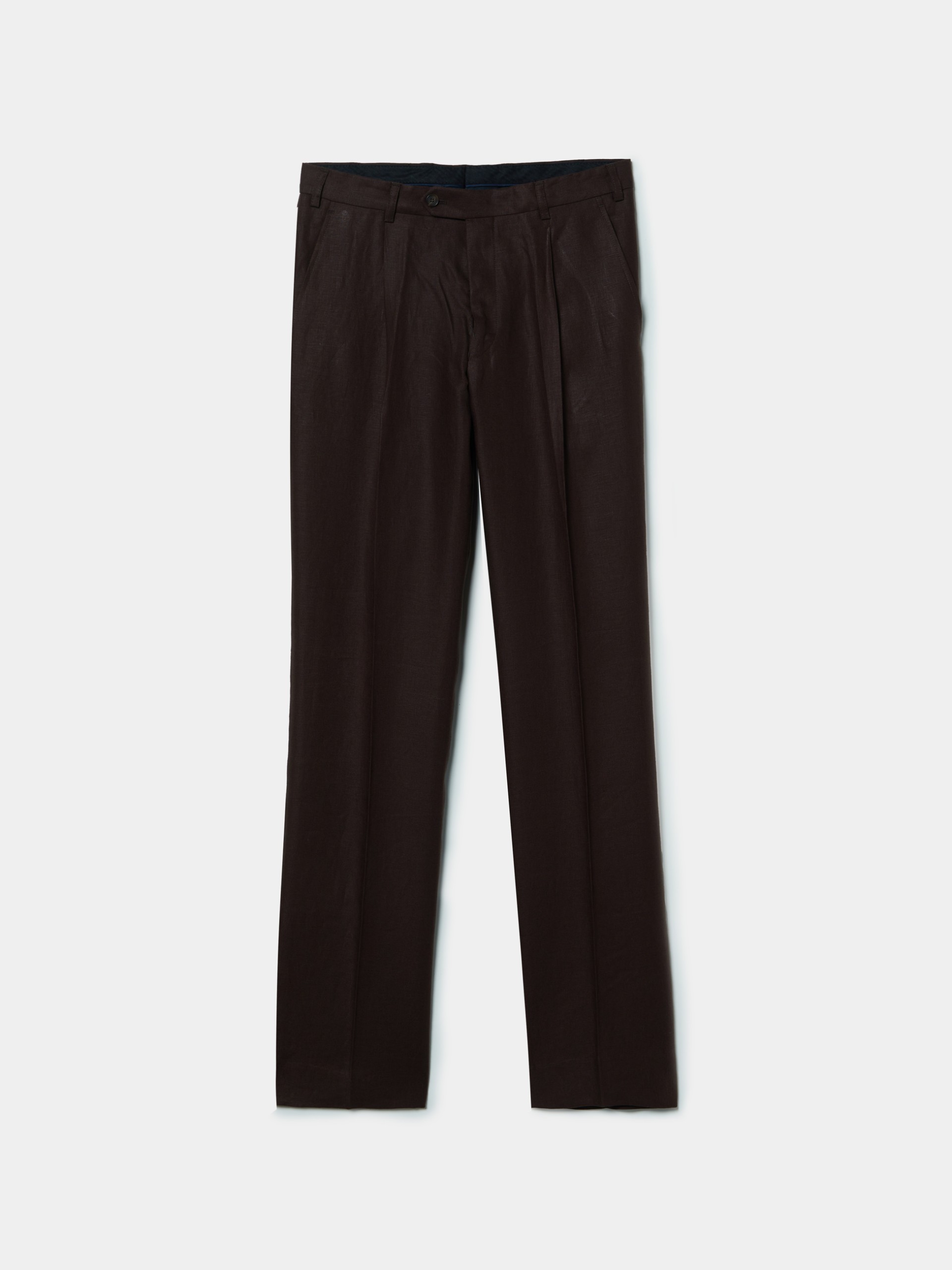 Pantalones clásicos de lino