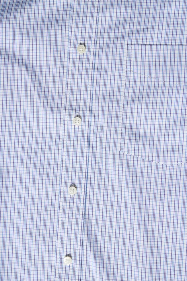 Camisa de cuadros de manga corta Camisa de cuadros de manga corta
