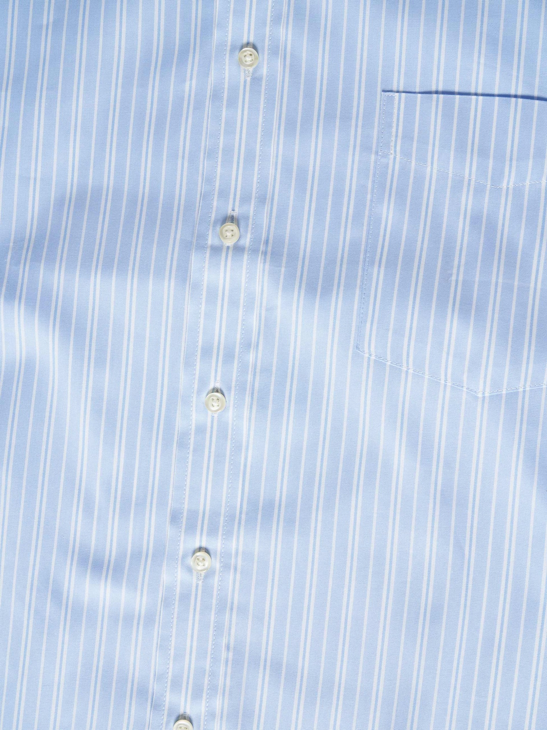 Camisa de rayas de manga corta