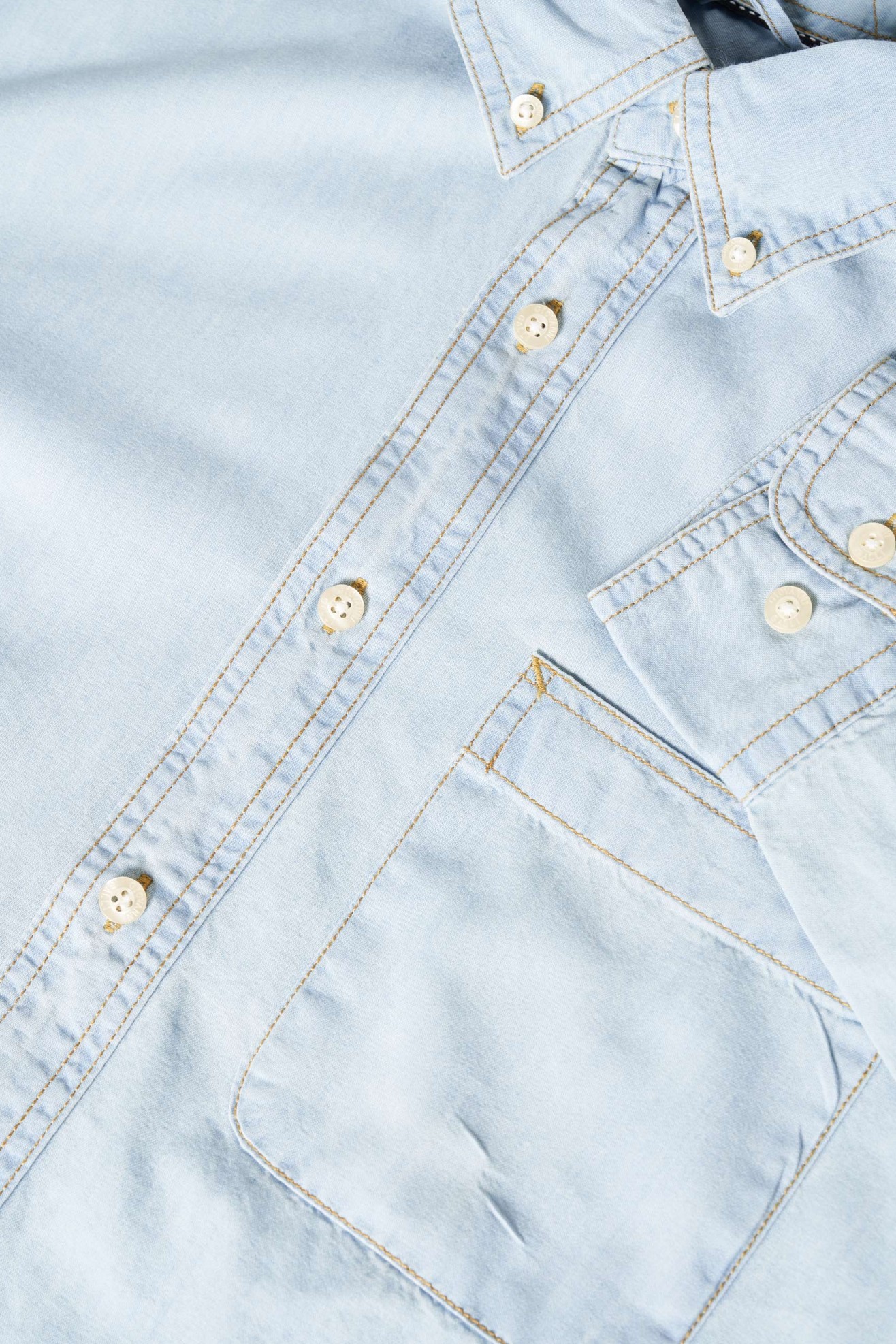 Camisa deportiva denim