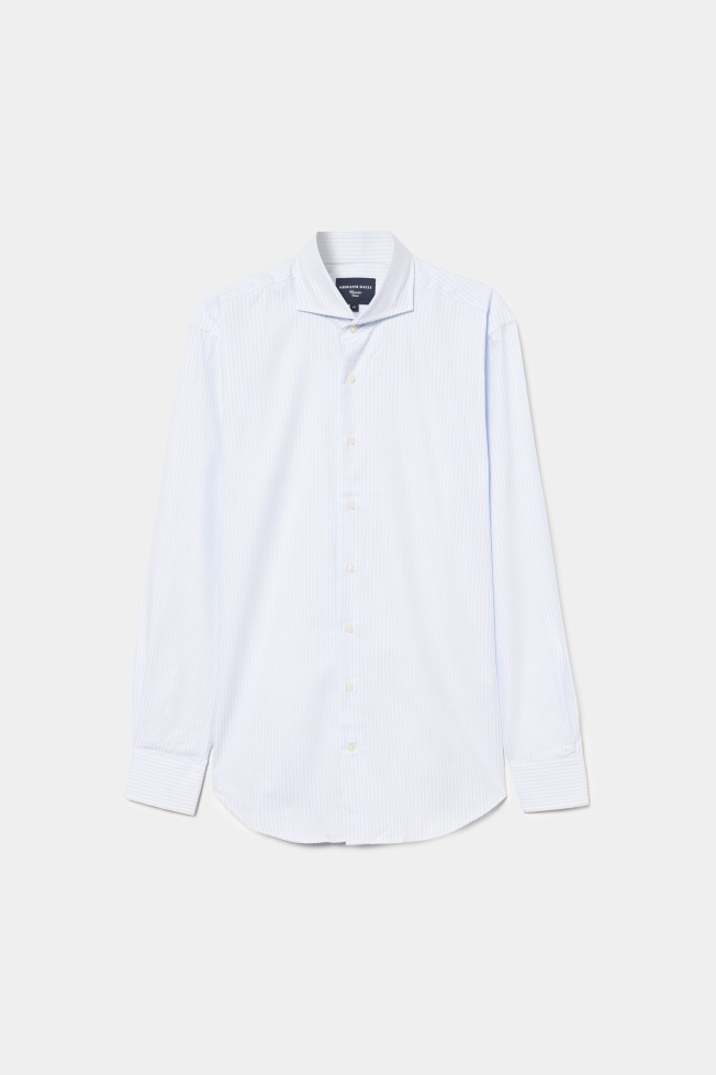 Camisa clssica cintada