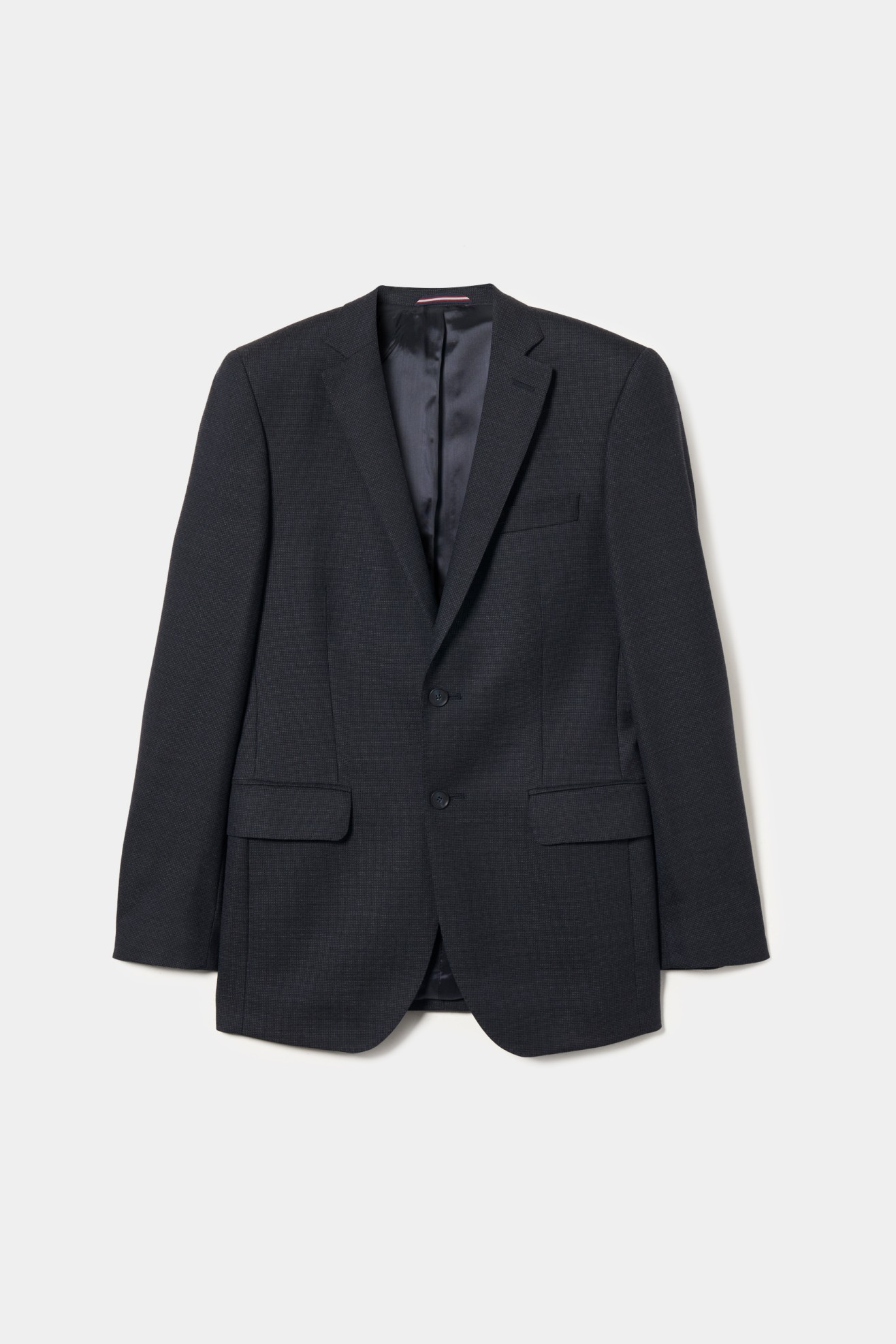 Blazer slim fit microdiseo