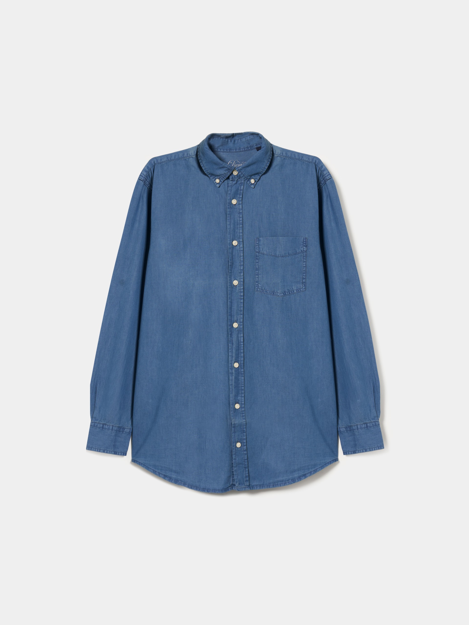 Camisa deportiva de mezclilla